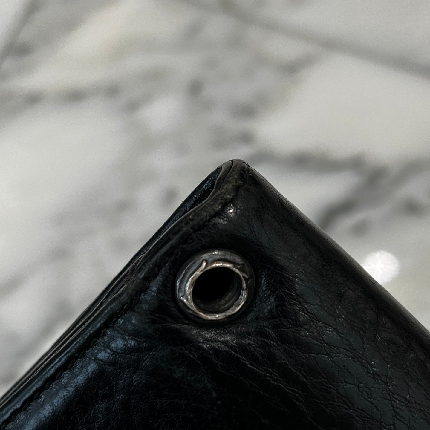 CHROME HEARTS REC 2 ZIP Cross Ball Leather Wallet クロムハーツ REC 2ジップ クロスボール レザーウォレット コインケース