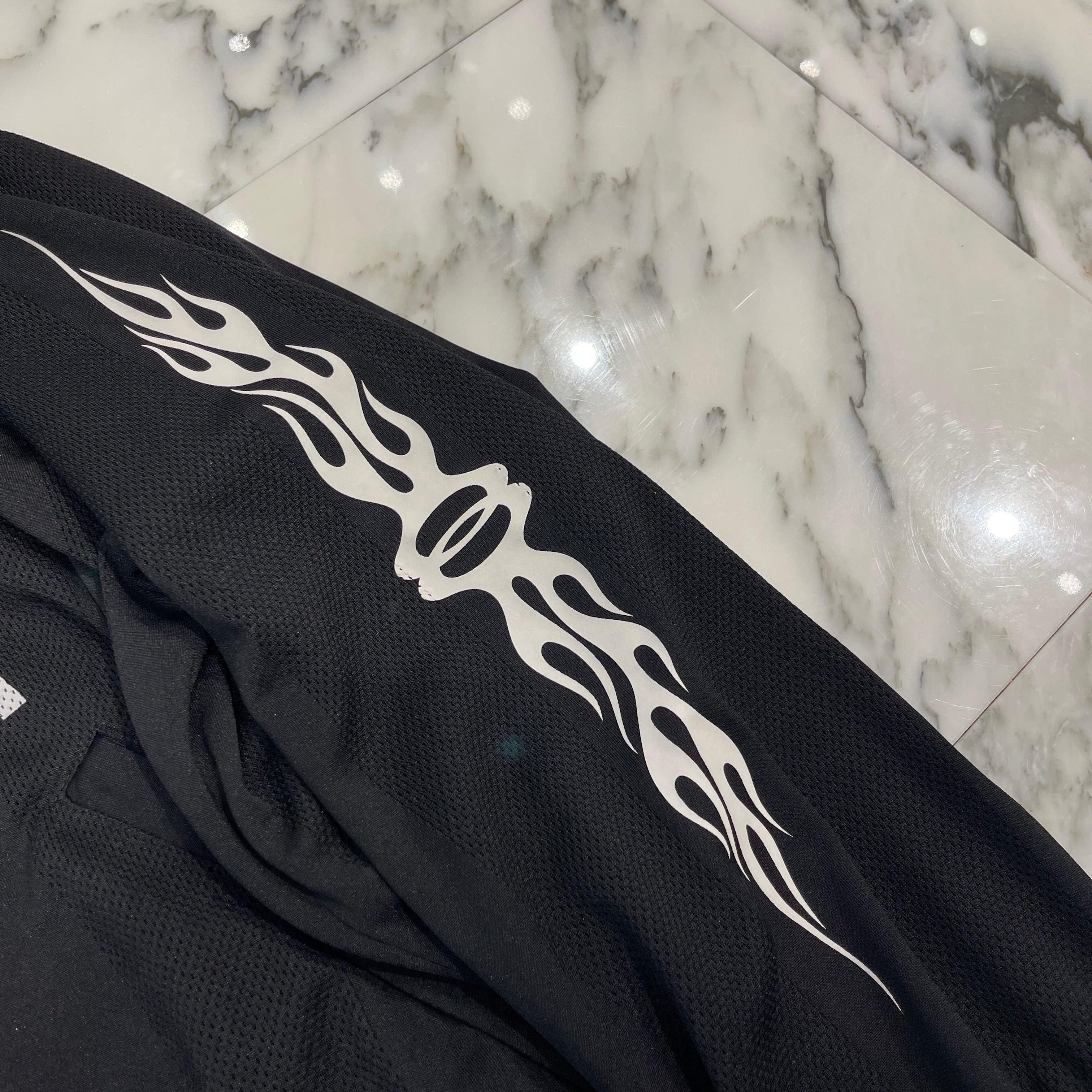 BALENCIAGA 2024AW Striped Mesh Track Jacket 794794 TQV38 Size XS バレンシアガ ストライプ メッシュトラックジャケット サイズXS