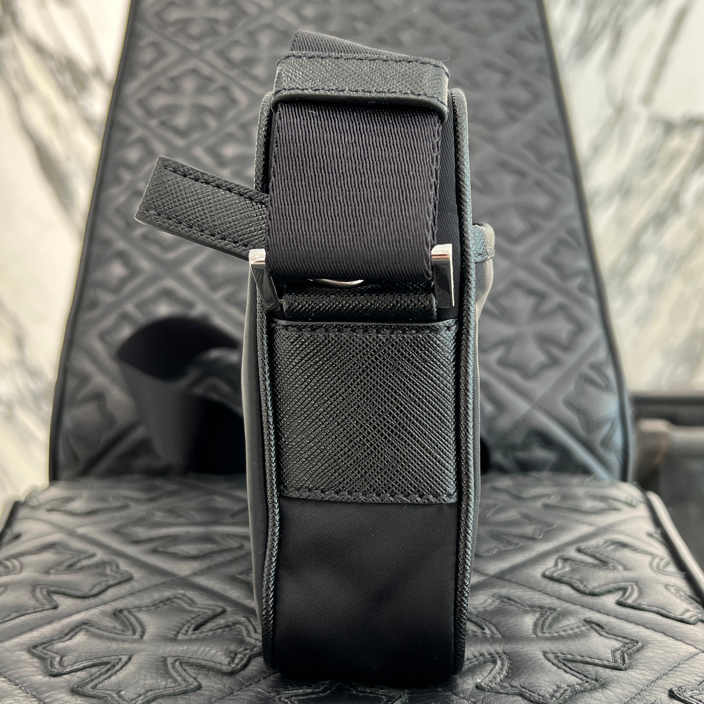 PRADA Saffiano/Tessuto Shoulder bag 2VH144 プラダ サフィアーノ/テスート ショルダーバッグ