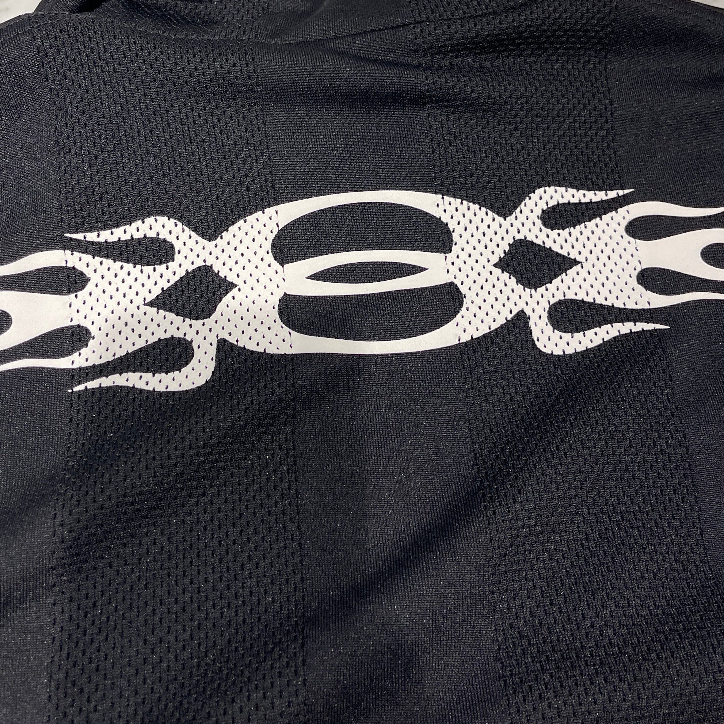 BALENCIAGA 2024AW Striped Mesh Track Jacket 794794 TQV38 Size XS バレンシアガ ストライプ メッシュトラックジャケット サイズXS