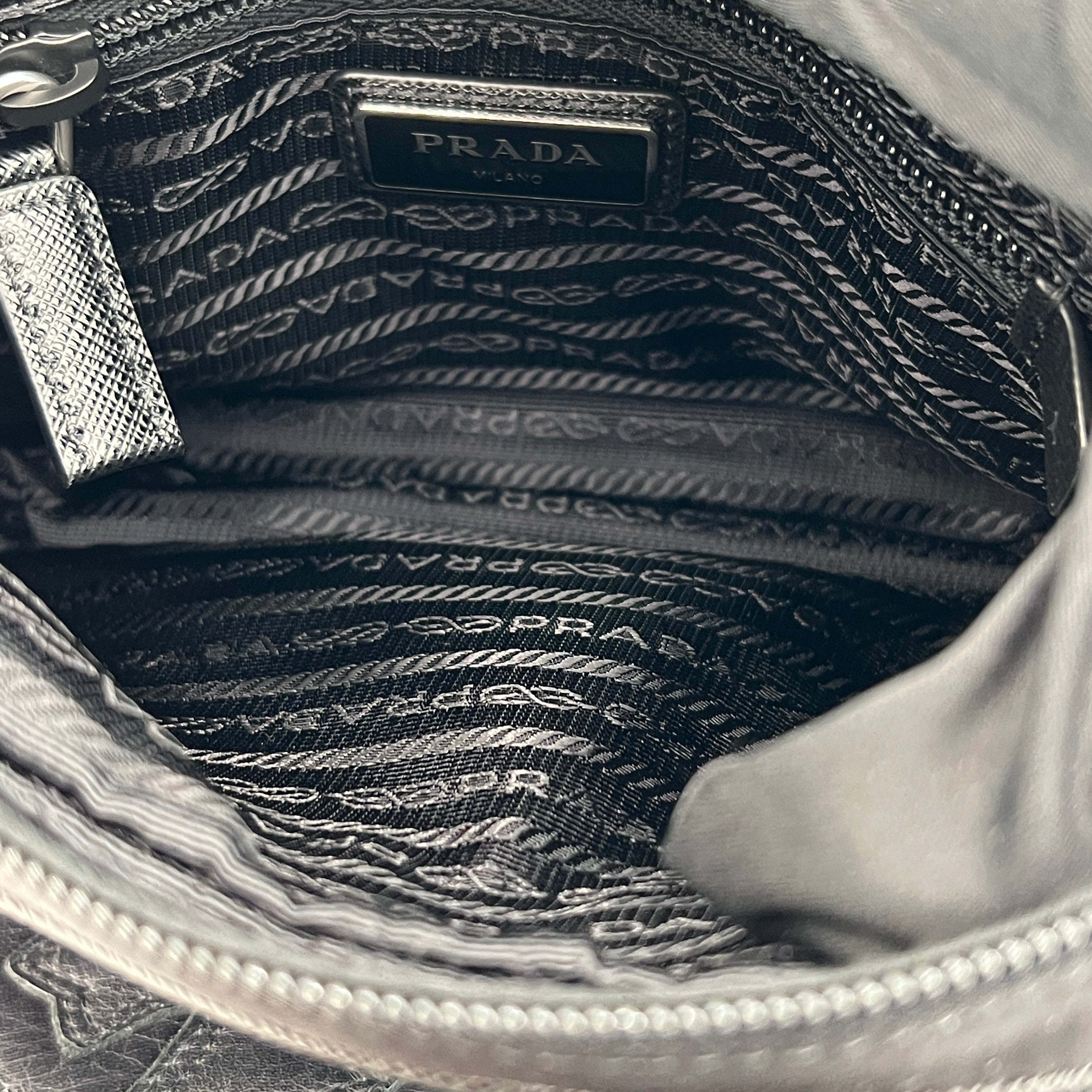 PRADA Saffiano/Tessuto Shoulder bag 2VH144 プラダ サフィアーノ/テスート ショルダーバッグ