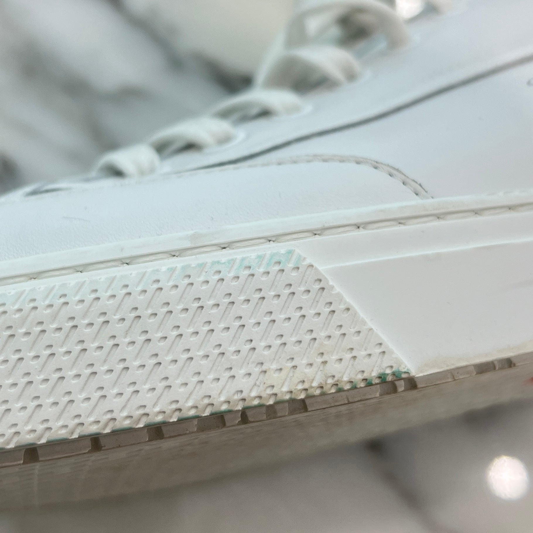 HERMES "Get" Leather Lace-Up Sneakers H241227Z 91350 Size 43.5(28.5cm) エルメス "ゲット" レザーレースアップスニーカー サイズ43.5(28.5cm)