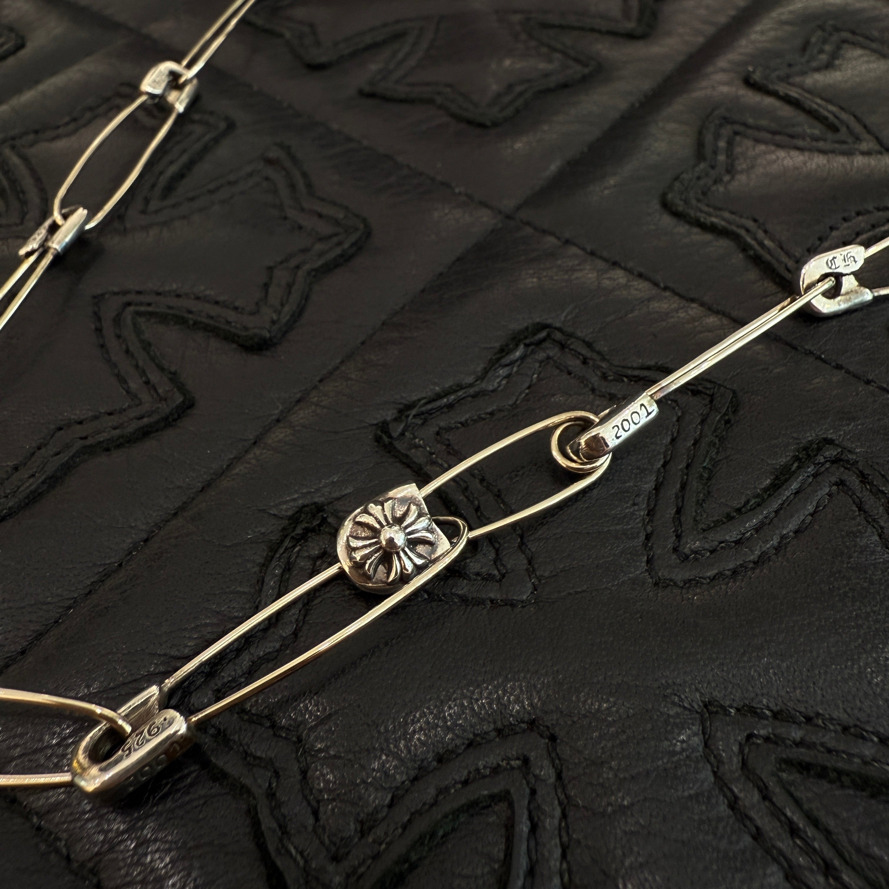 CHROME HEARTS Safety Pin Necklace 20Inch クロムハーツ セーフティ