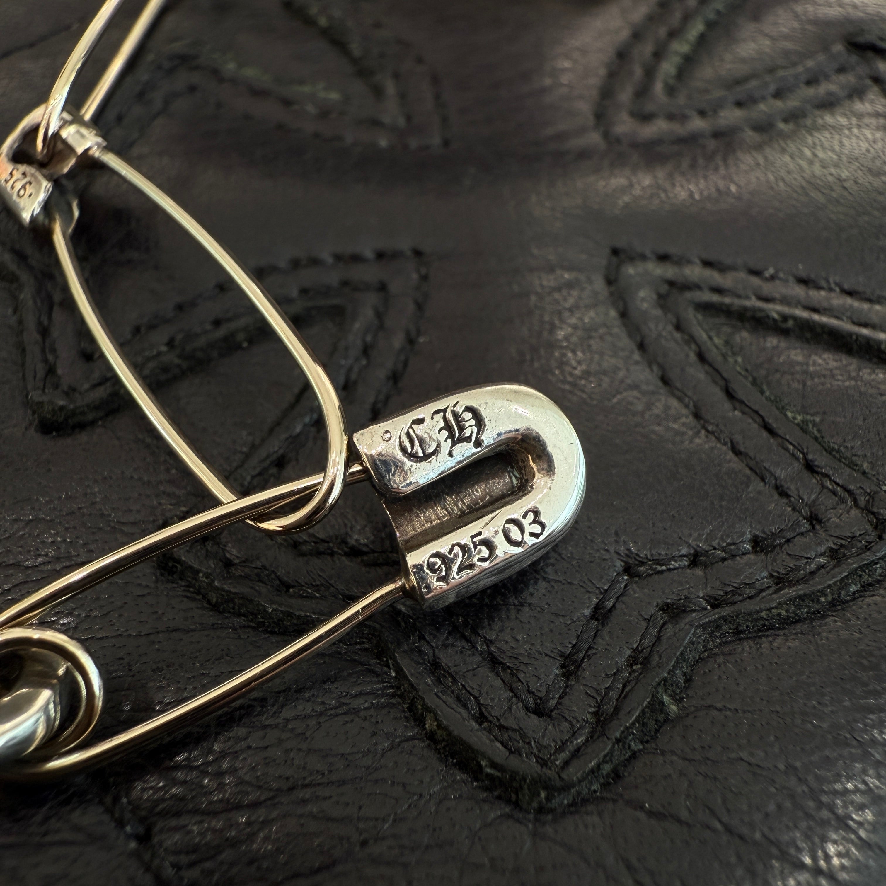 CHROME HEARTS Safety Pin Necklace 20Inch クロムハーツ セーフティ