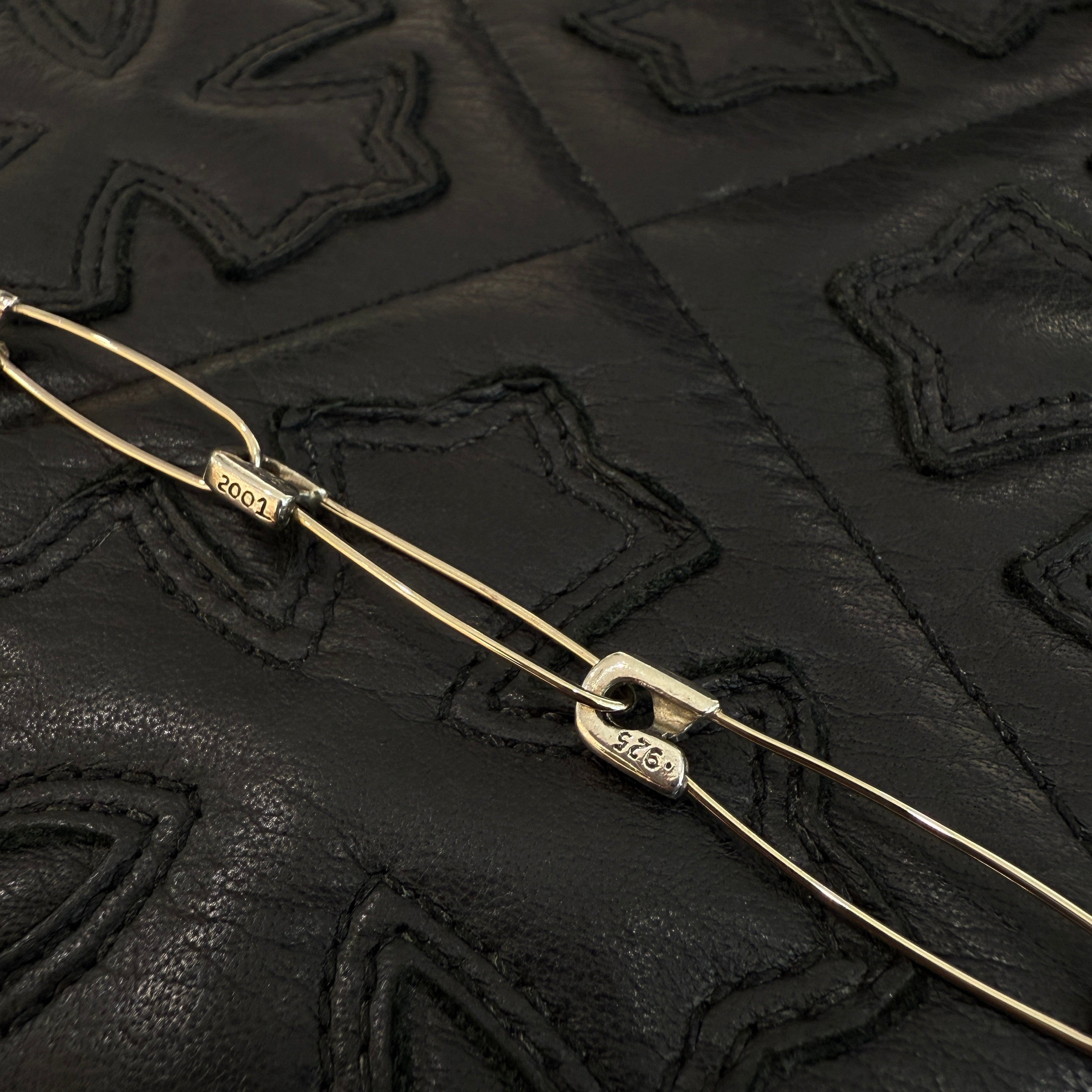 CHROME HEARTS Safety Pin Necklace 20Inch クロムハーツ セーフティ