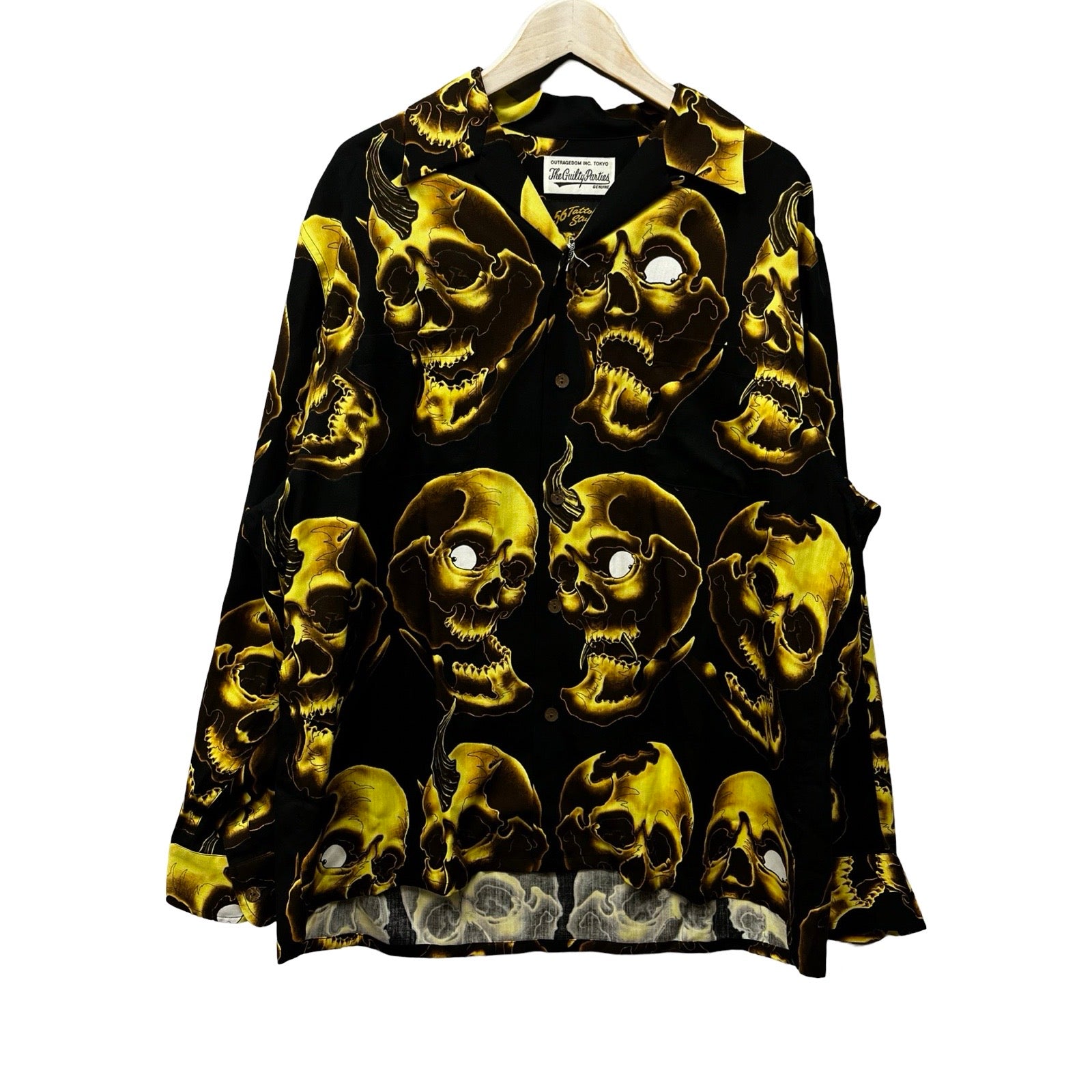 WACKOMARIA 2021SS GUILTY PARTIES 56TATTOOSTUDIO HAWAIIANSHIRT 56TS-WM-HI13 Size L