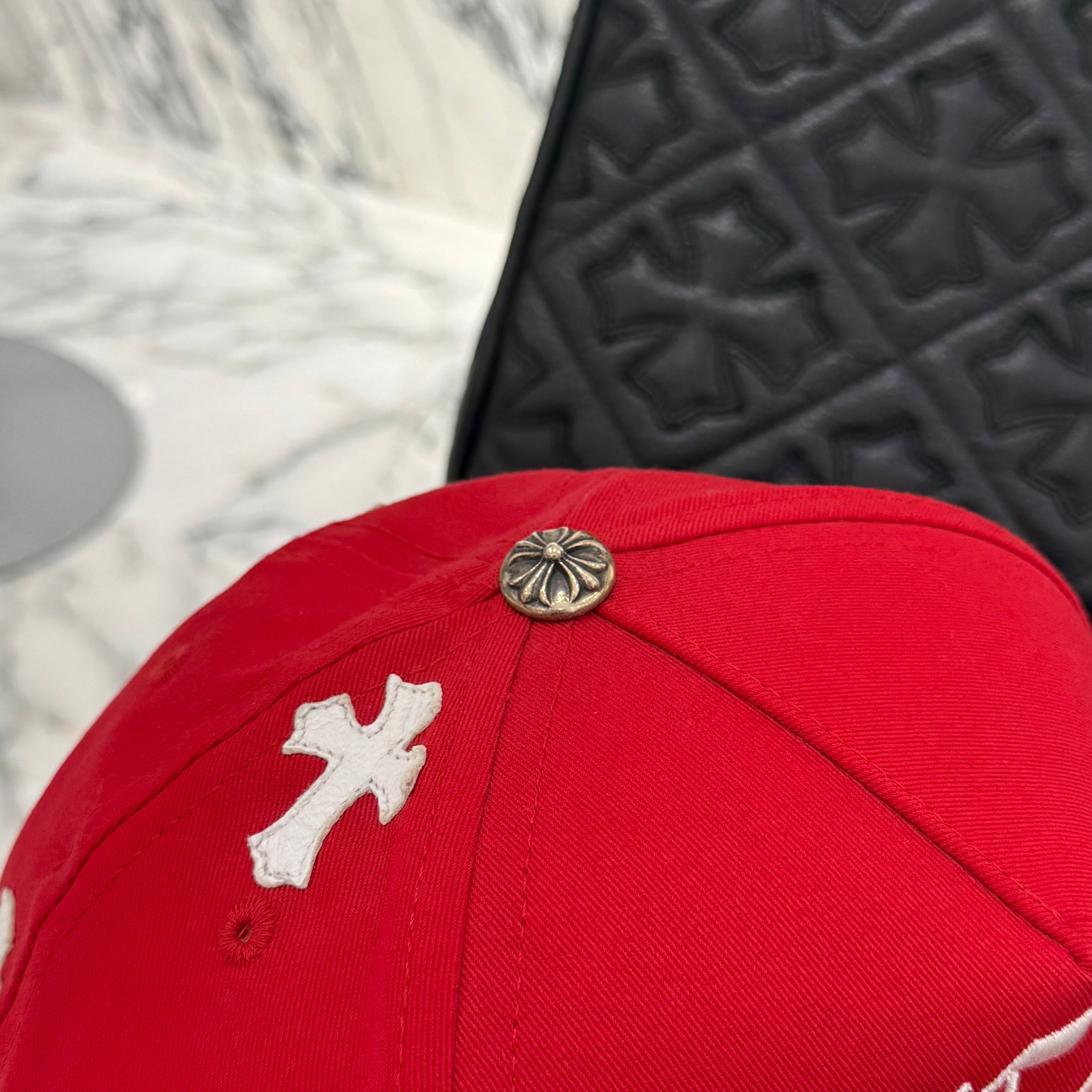 CHROME HEARTS Cemetery Cross Patch Trucker Cap Size ONE SIZE（53-60）クロムハーツ セメタリークロス トラッカーキャップ サイズ（53-60）