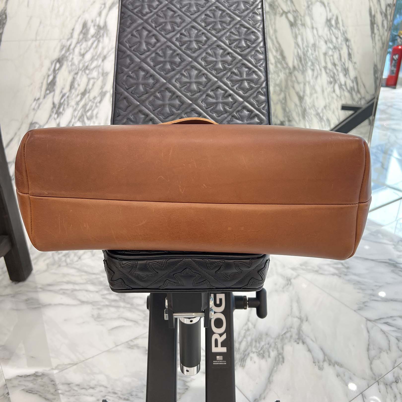 CHROME HEARTS Shandy Chain Handle Leather Tote Bag クロムハーツ シャンディチェーンハンドルレザートートバッグ