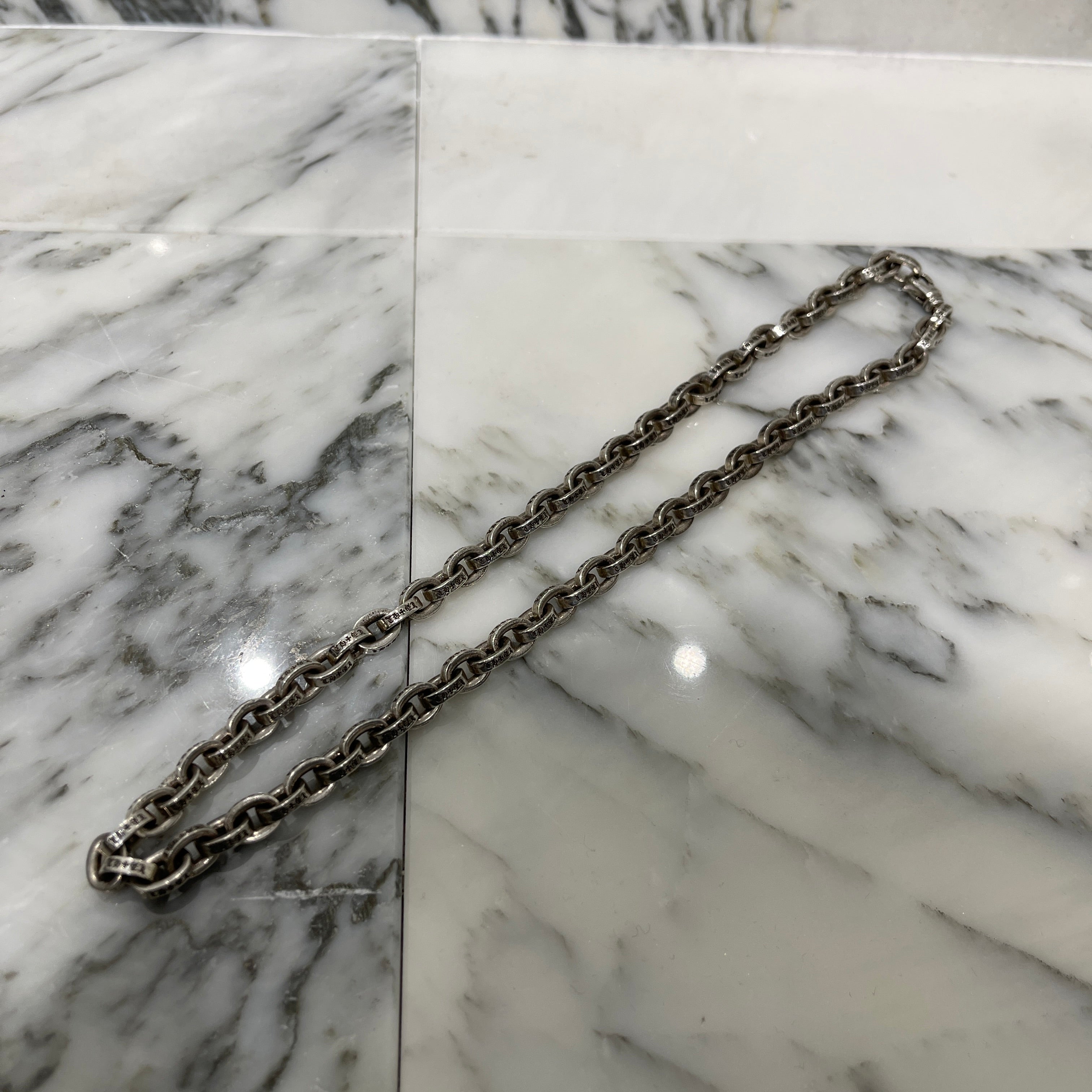 CHROME HEARTS LARGE PAPER CHAIN 20 Inch クロムハーツ ラージペーパーチェーン 20インチ