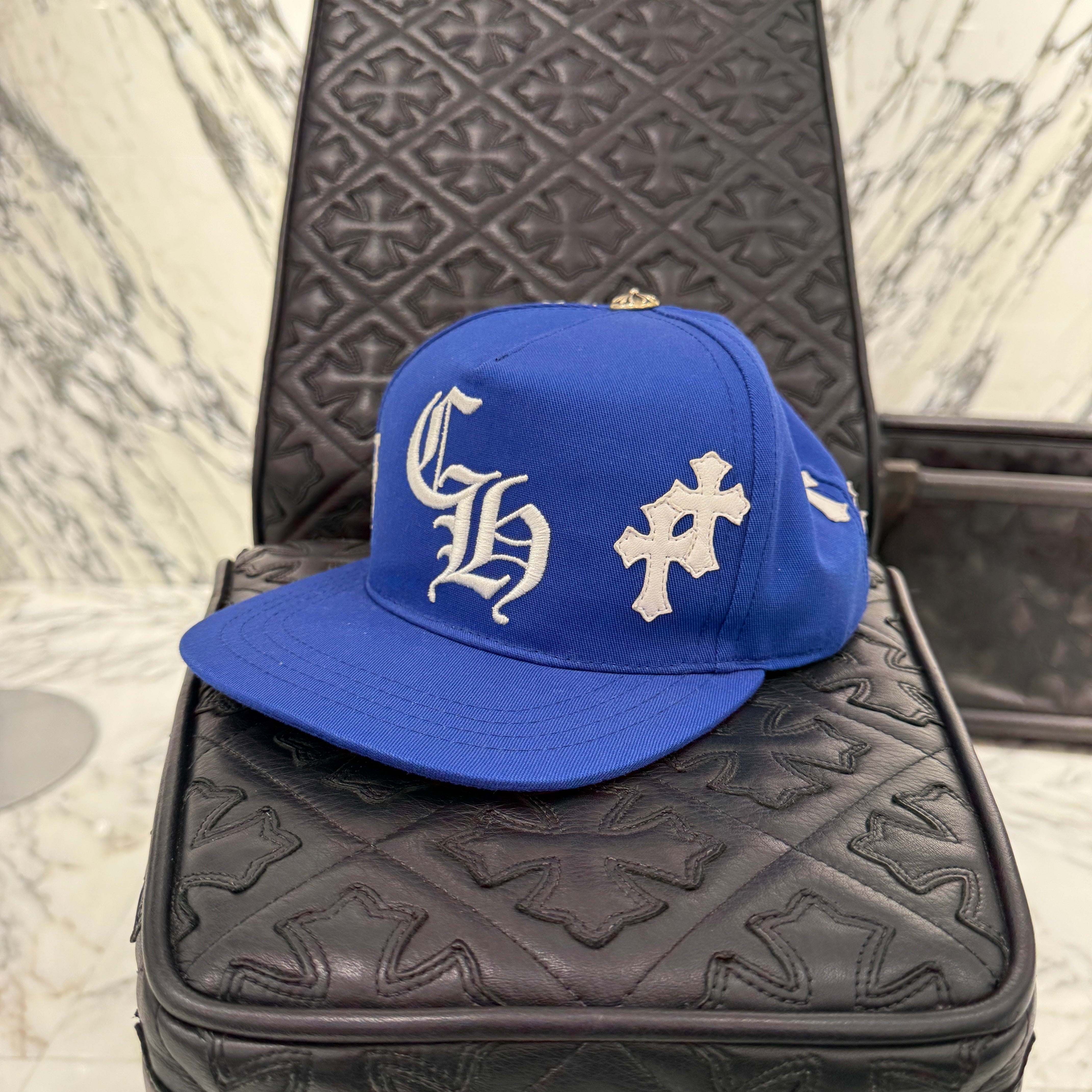 CHROME HEARTS Cemetery Cross Patch Trucker Cap Size ONE SIZE（53-60）クロムハーツ セメタリークロス トラッカーキャップ サイズ（53-60）