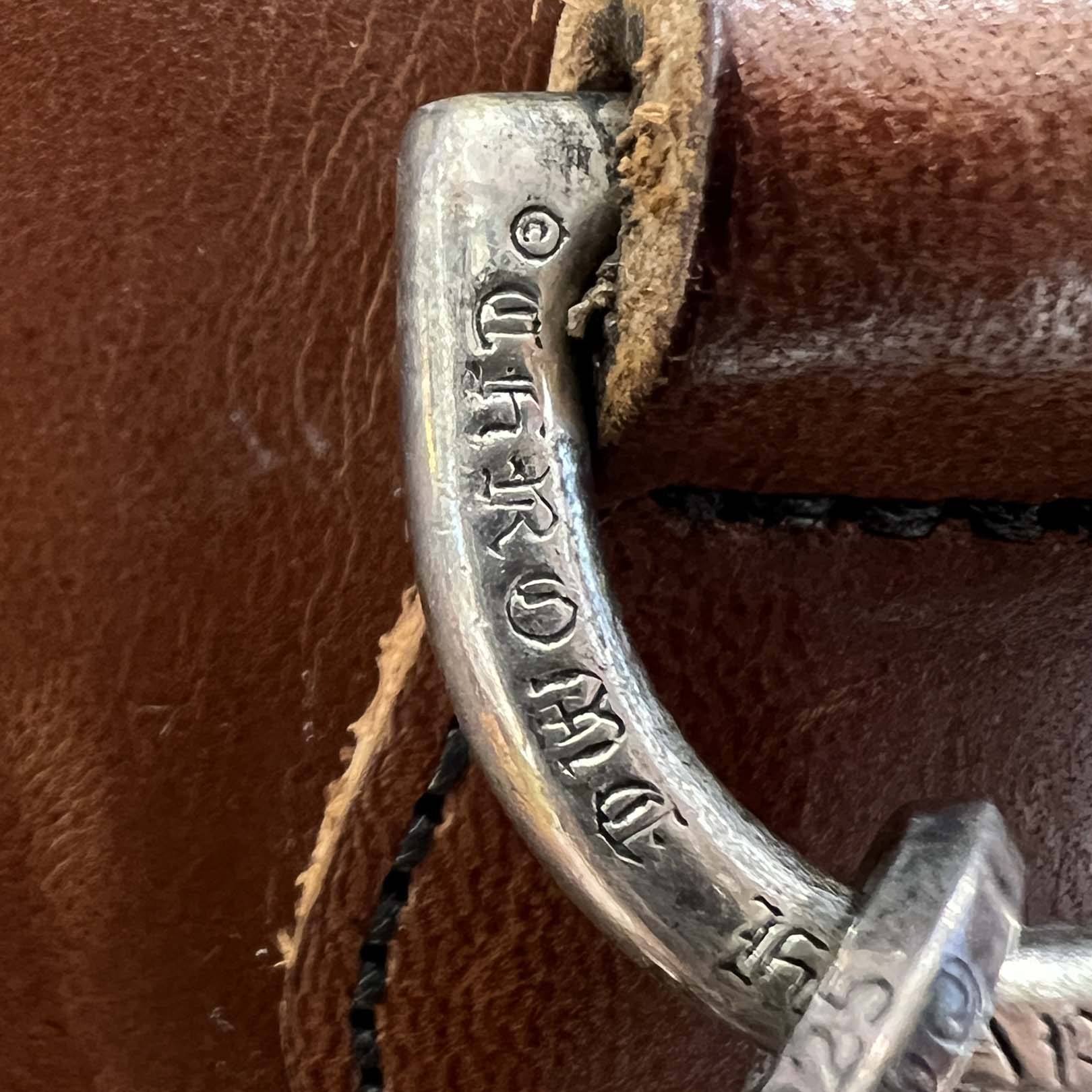 CHROME HEARTS Shandy Chain Handle Leather Tote Bag クロムハーツ シャンディチェーンハンドルレザートートバッグ