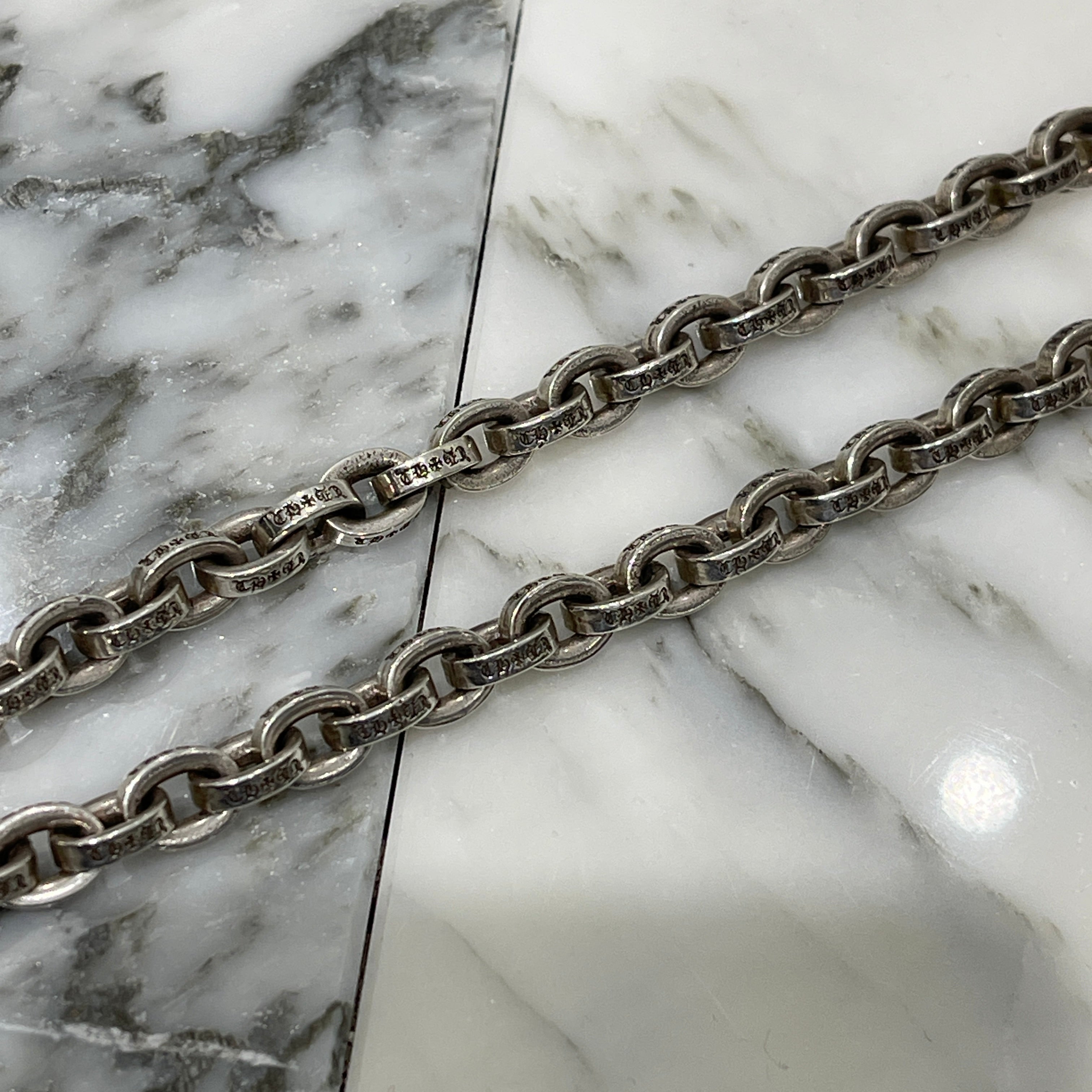 CHROME HEARTS LARGE PAPER CHAIN 20 Inch クロムハーツ ラージペーパーチェーン 20インチ