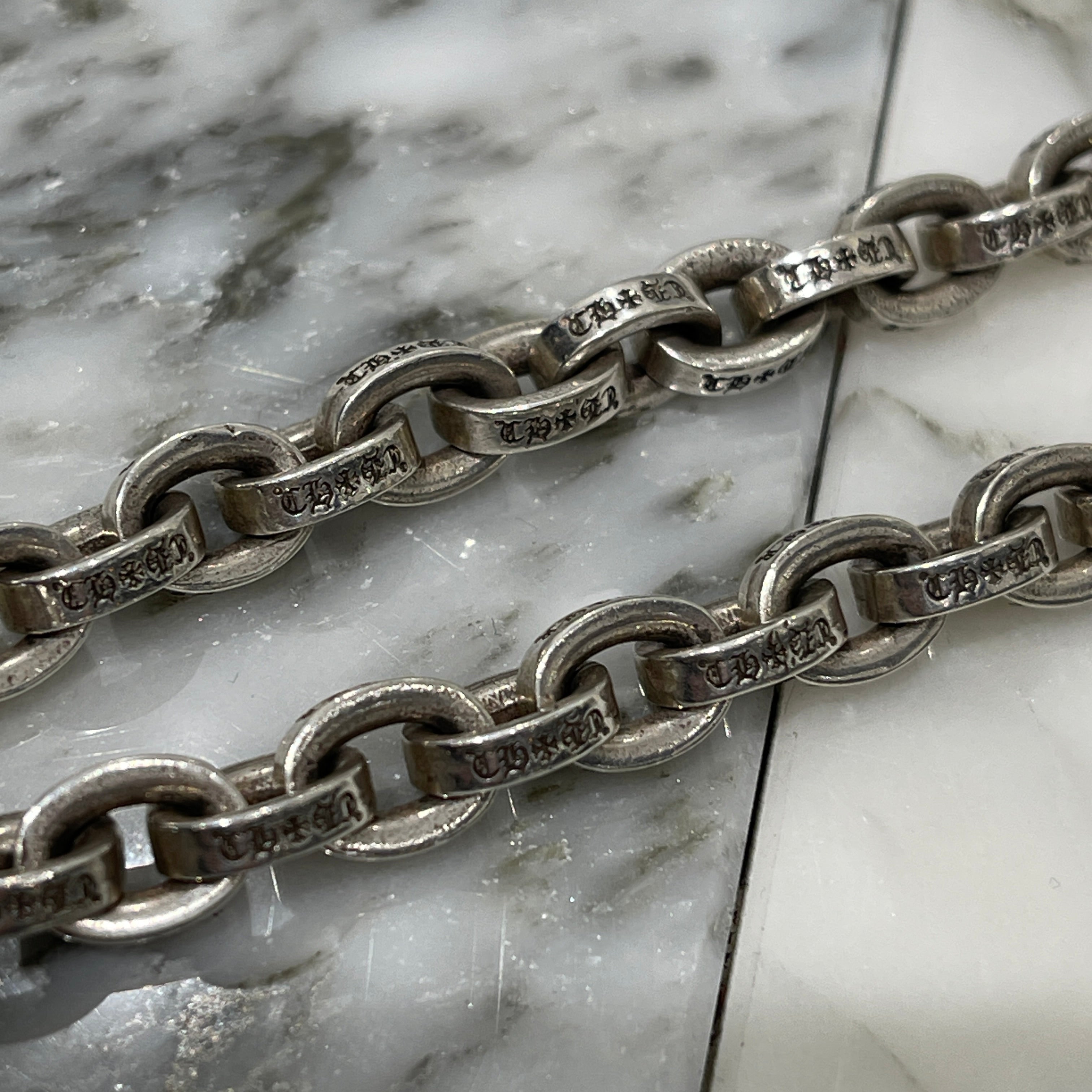 CHROME HEARTS LARGE PAPER CHAIN 20 Inch クロムハーツ ラージペーパーチェーン 20インチ