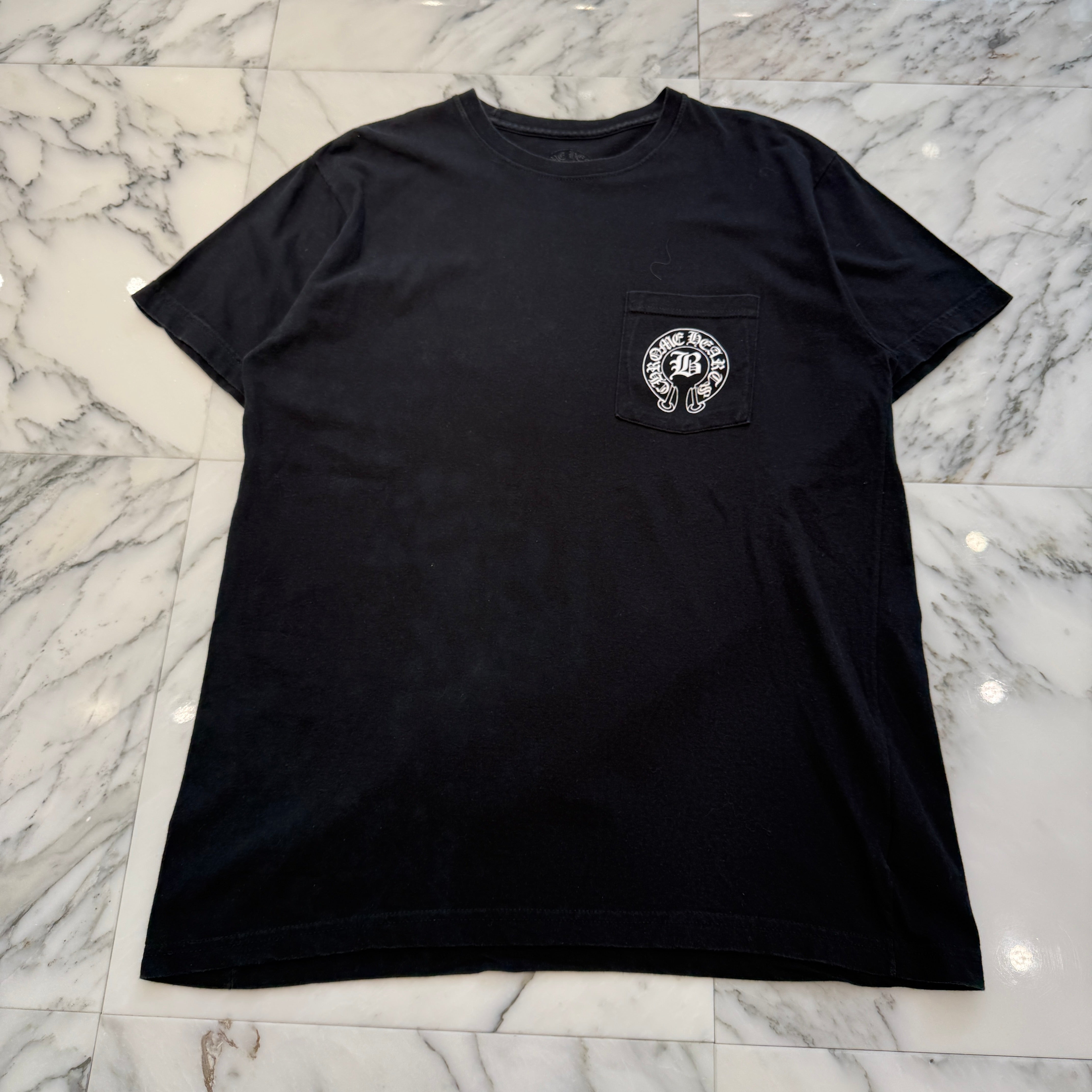 CHROME HEARTS × BELLA HADID Back Horseshoe Print Tee Size L クロムハーツ × ベラハディッド バックホースシュープリント Tシャツ サイズL