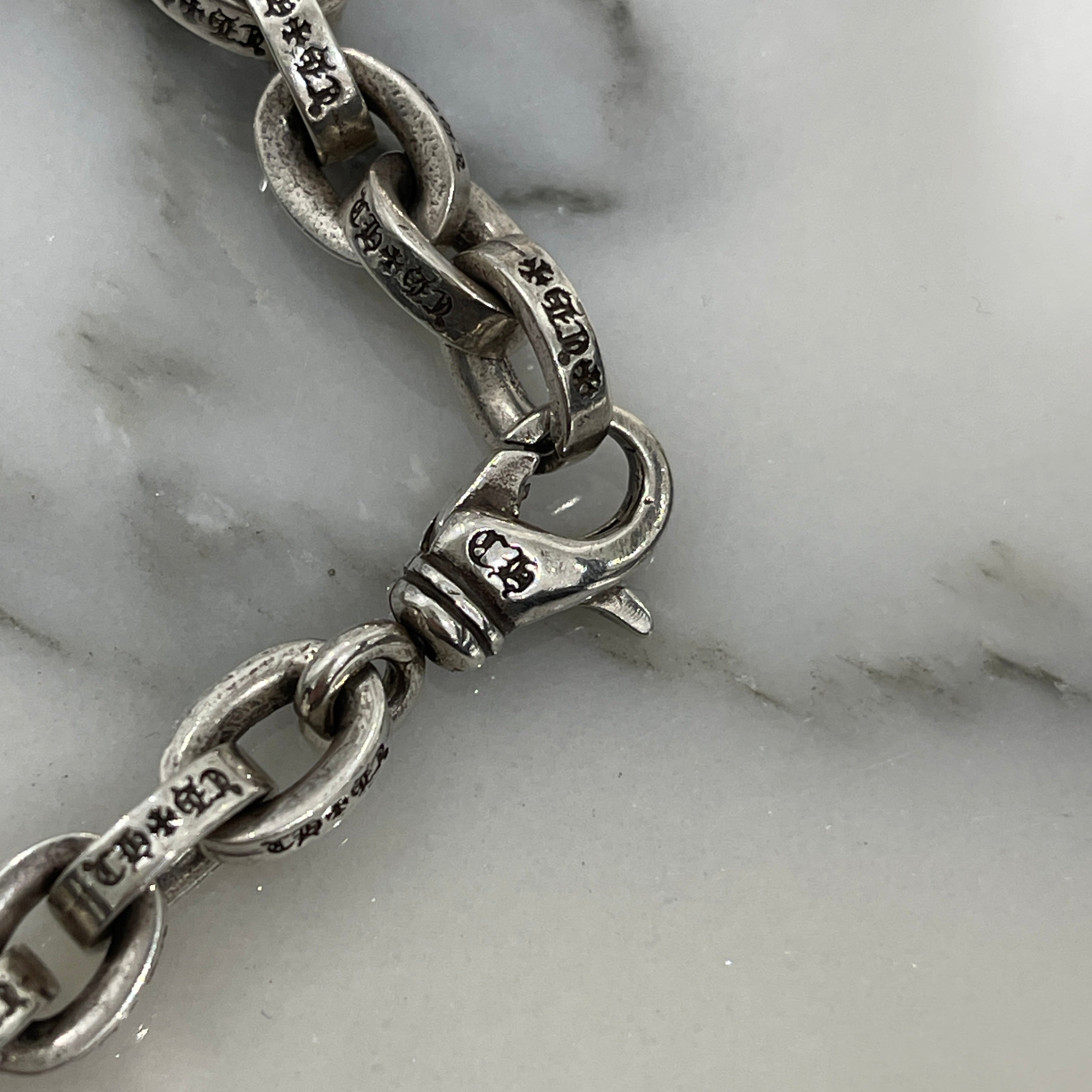 CHROME HEARTS LARGE PAPER CHAIN 20 Inch クロムハーツ ラージペーパーチェーン 20インチ