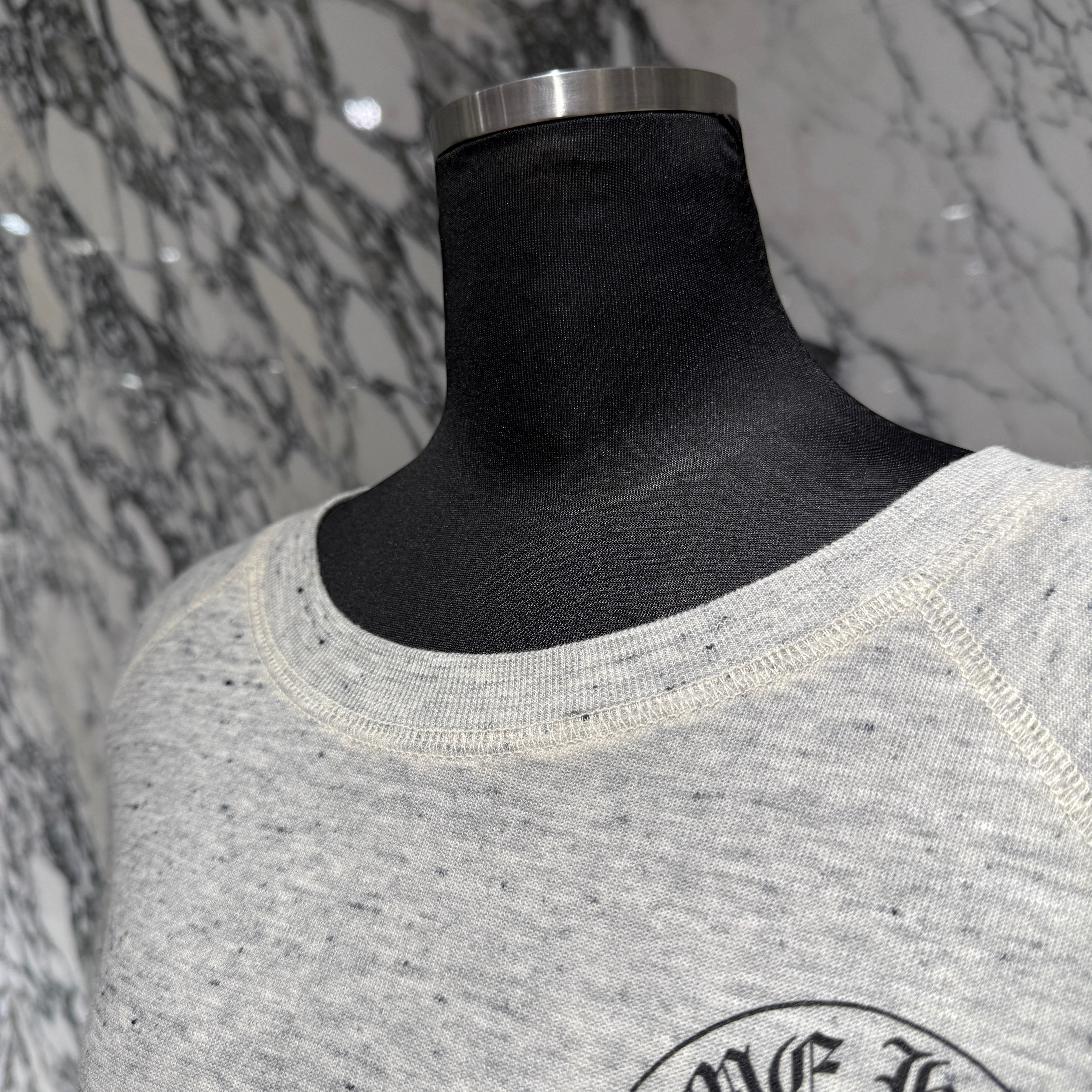 CHROME HEARTS × MATTY BOY PPO BOY BLUE Sweat Shirt Size XS クロムハーツ × マッティボーイ PPOボーイブルー スウェットシャツ サイズXS