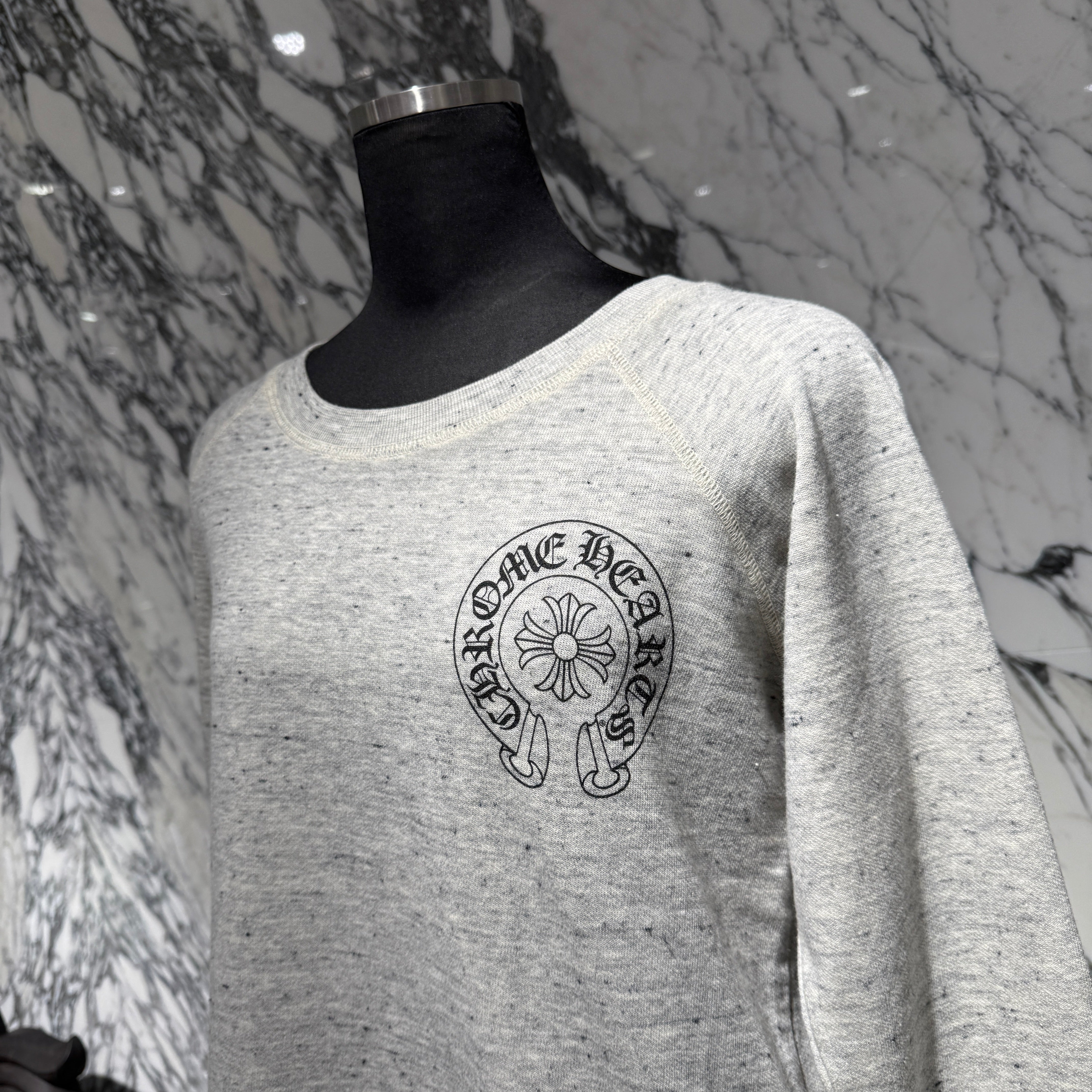 CHROME HEARTS × MATTY BOY PPO BOY BLUE Sweat Shirt Size XS クロムハーツ × マッティボーイ PPOボーイブルー スウェットシャツ サイズXS