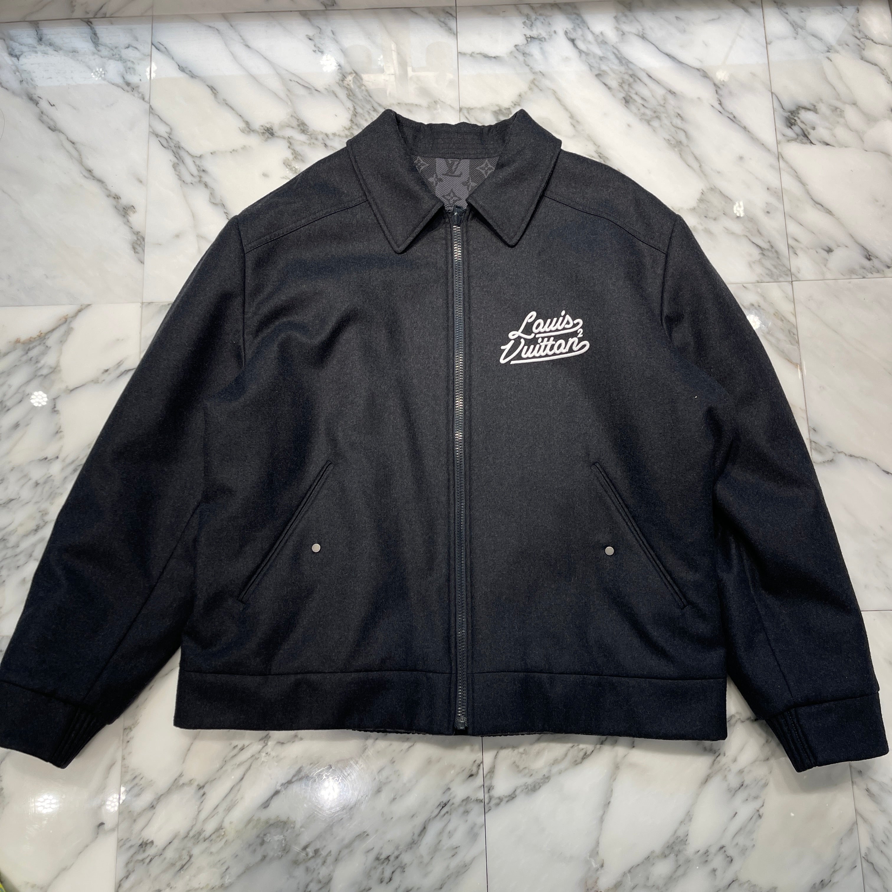 LOUIS VUITTON × NIGO 2022SS Monogram Reversible Wool Jacket Size 58 ルイヴィトン × ニゴ モノグラム リバーシブル ウール ジャケット サイズ58