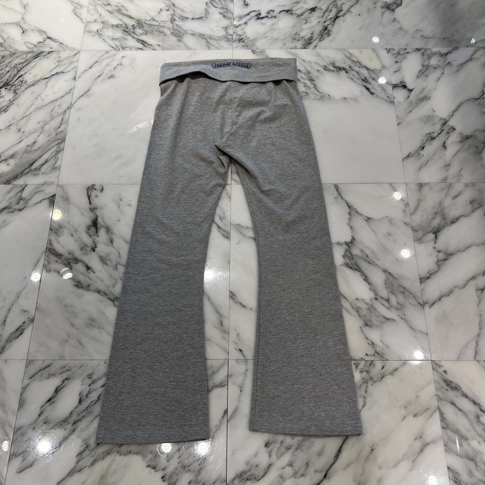 CHROME HEARTS Y NOT CH Logo Print Flared Sweat Pants Size S クロムハーツ ワイノット CHロゴプリント フレア スウェットパンツ サイズS