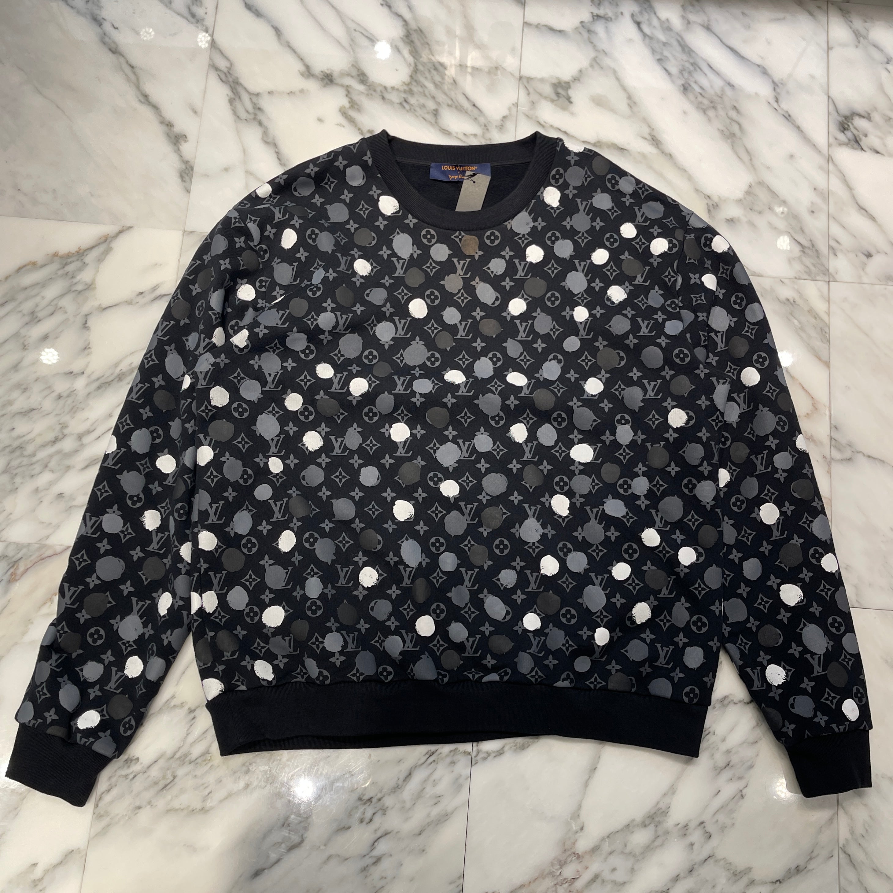 LOUIS VUITTON × YAYOI KUSAMA 2023SS Painted Dot Crew Neck Shirt Size 4L ルイヴィトン × 草間彌生 ペインテッド ドット クルーネック シャツ サイズ4L