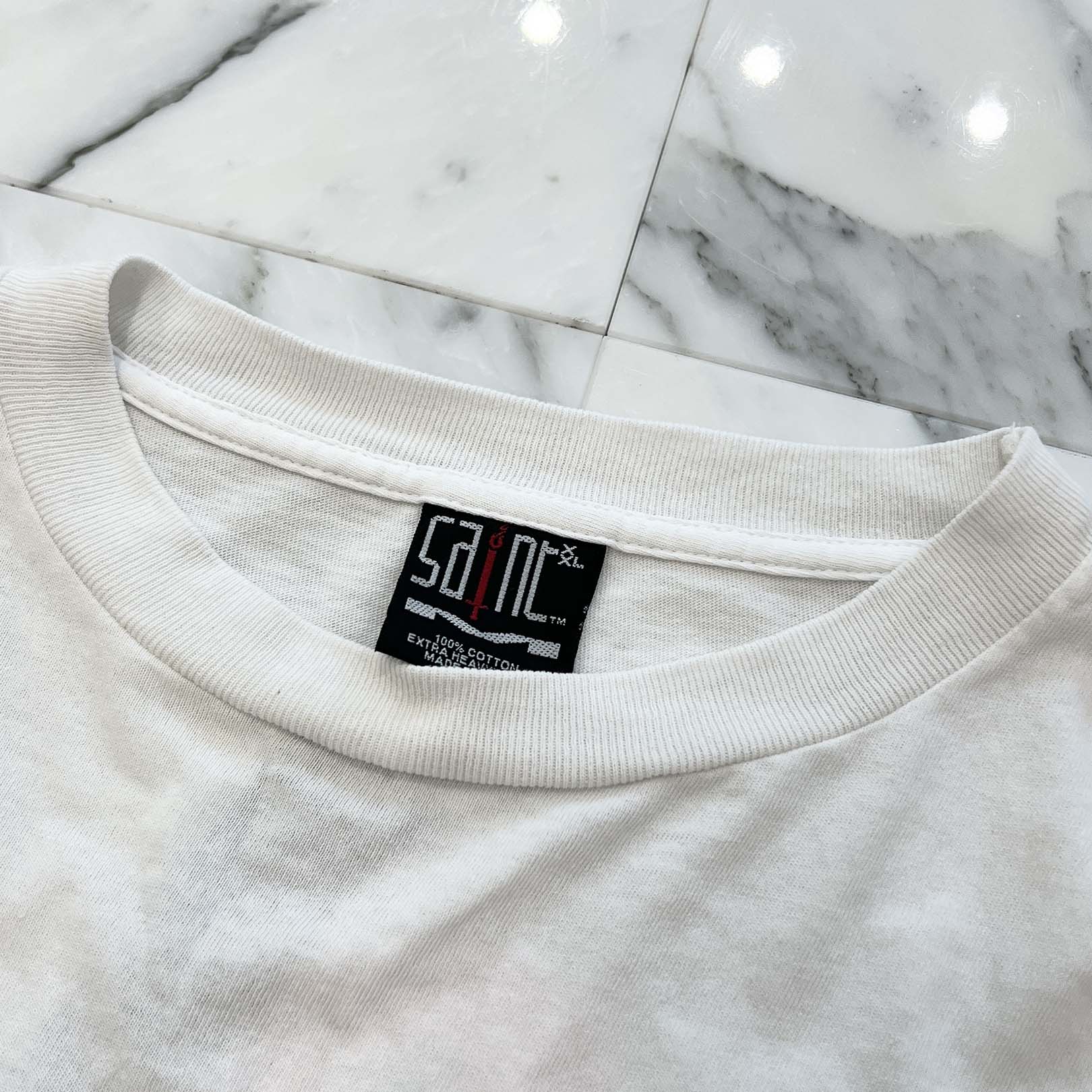 SAINT Mxxxxxx 2025SS Heart Saint Print Tee SM-HR1-0000-019 Size XXL セントマイケル ハートセイントプリントTシャツ サイズXXL