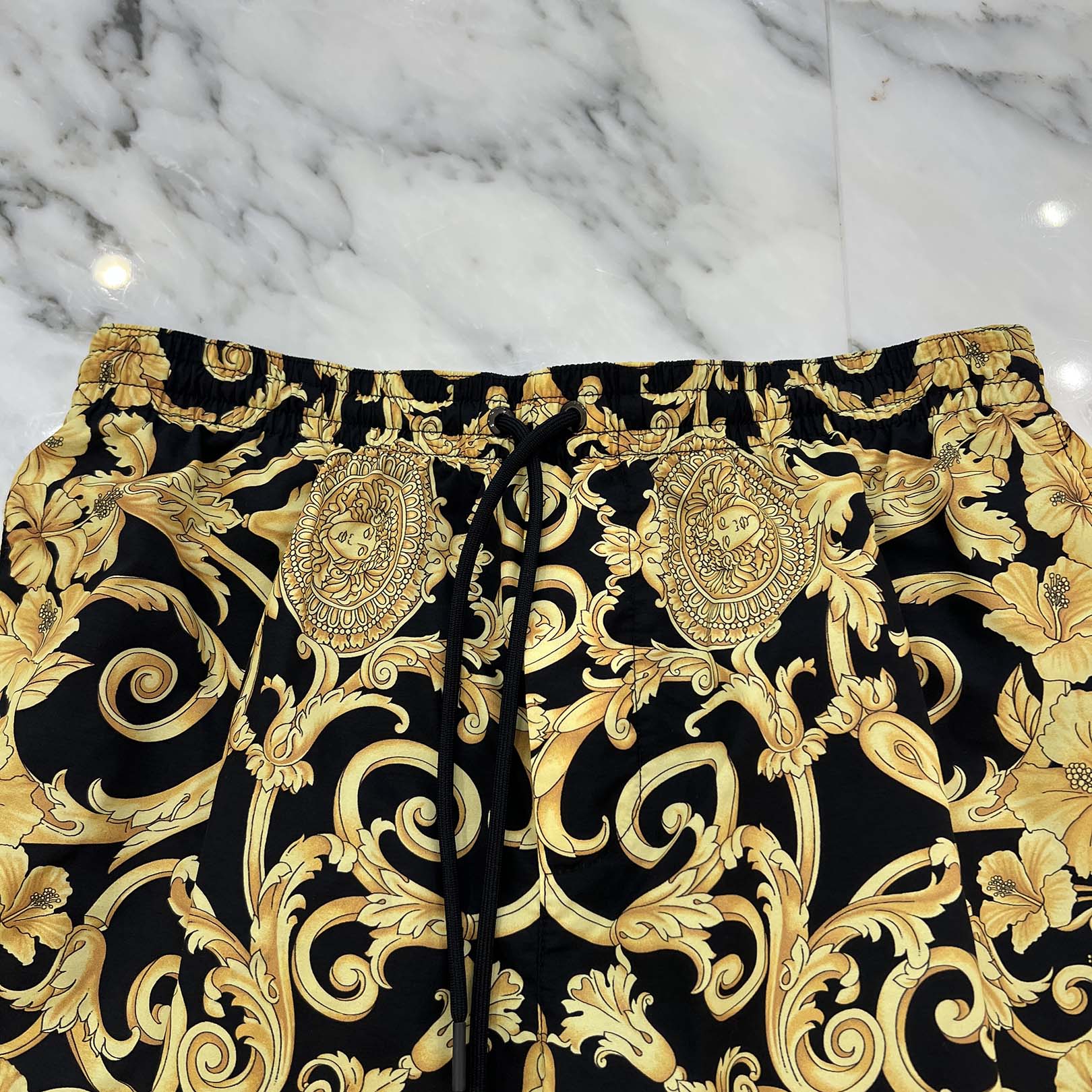 VERSACE Barocco Print Swim Shorts Size 48 ヴェルサーチェ バロッコ柄スイムショーツ サイズ48