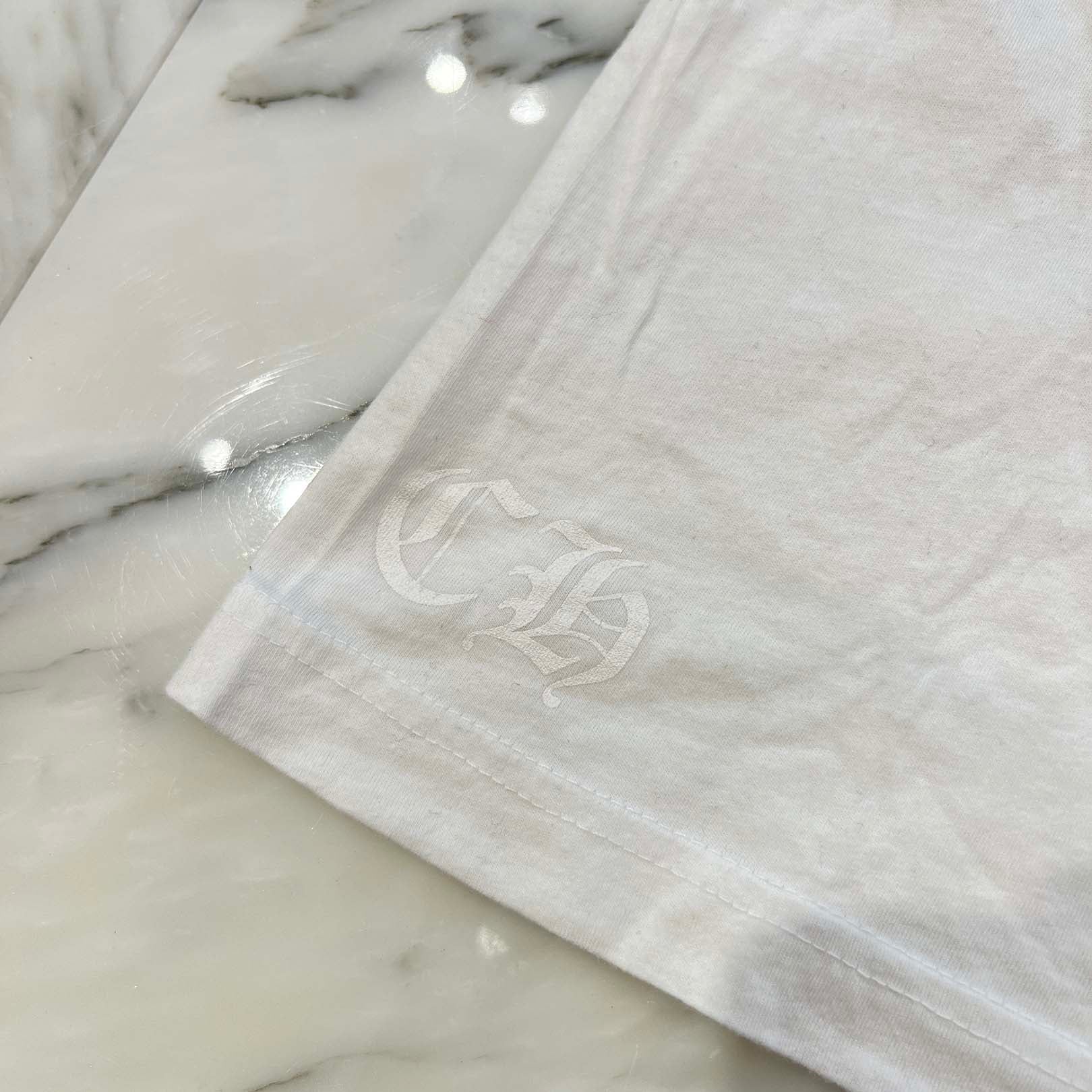 CHROME HEARTS Neck Logo Tee Size L クロムハーツ ネックロゴ Tシャツ サイズL