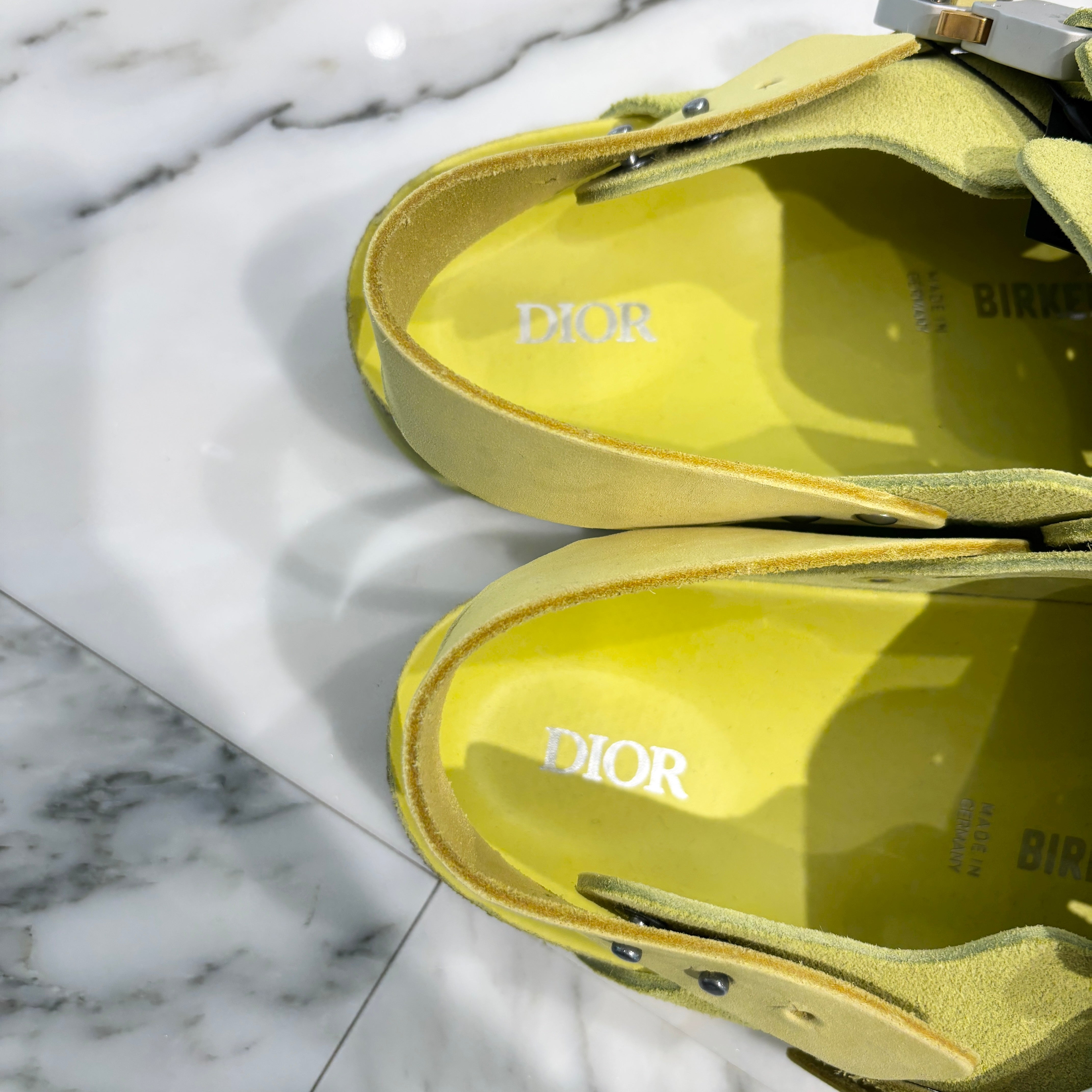 DIOR × BIRKENSTOCK 2023AW Tokio Mule "Nubuck Calfskin" 3SA116ZSD_H200 Size 41 ディオール × ビルケンシュトック トキオ ミュール "ヌバック カーフスキン" サイズ41