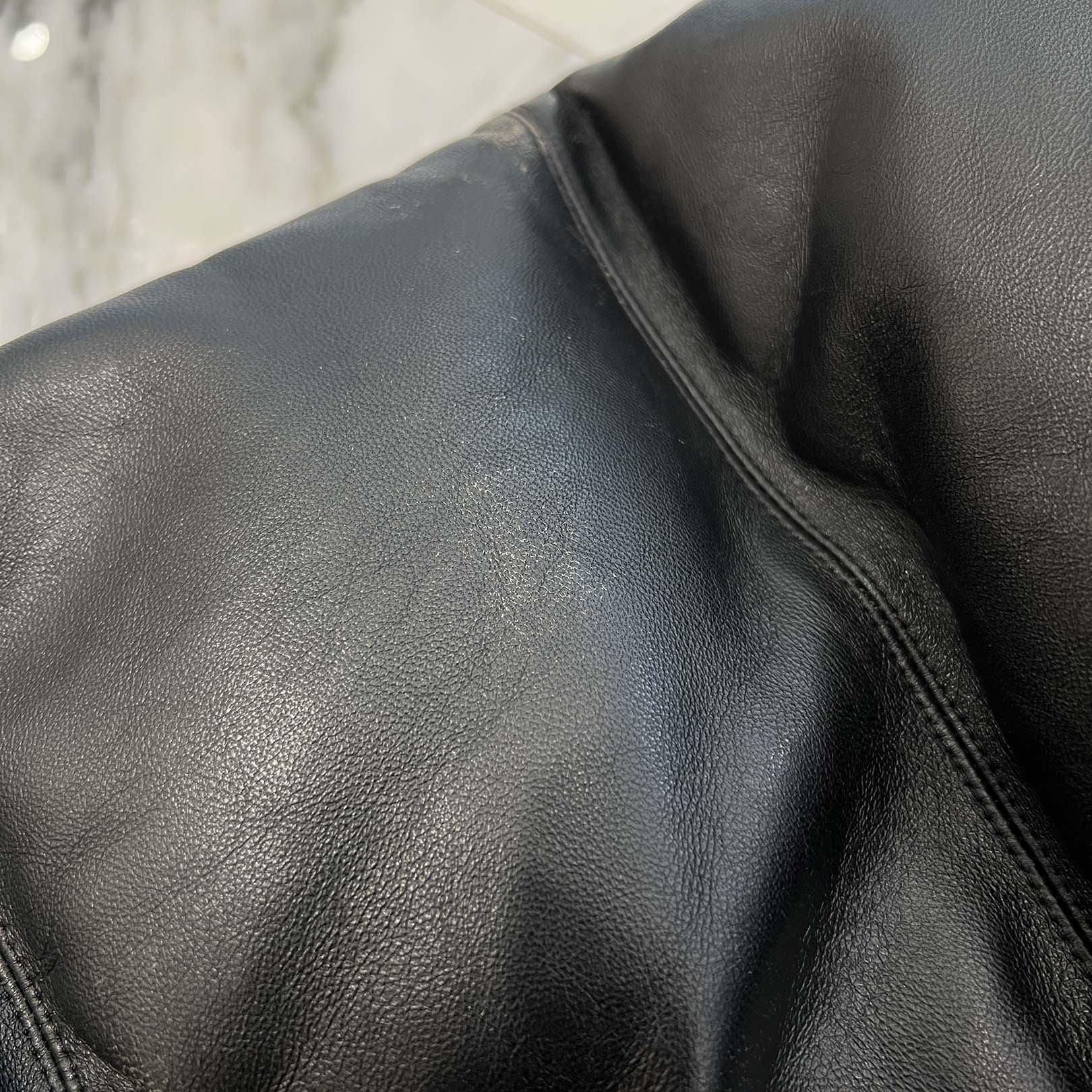 Supreme×THE NORTH FACE 2017AW Leather Nuptse Down Jacket ND917021 Size M シュプリーム×ノースフェイス レザーヌプシダウンジャケット サイズM