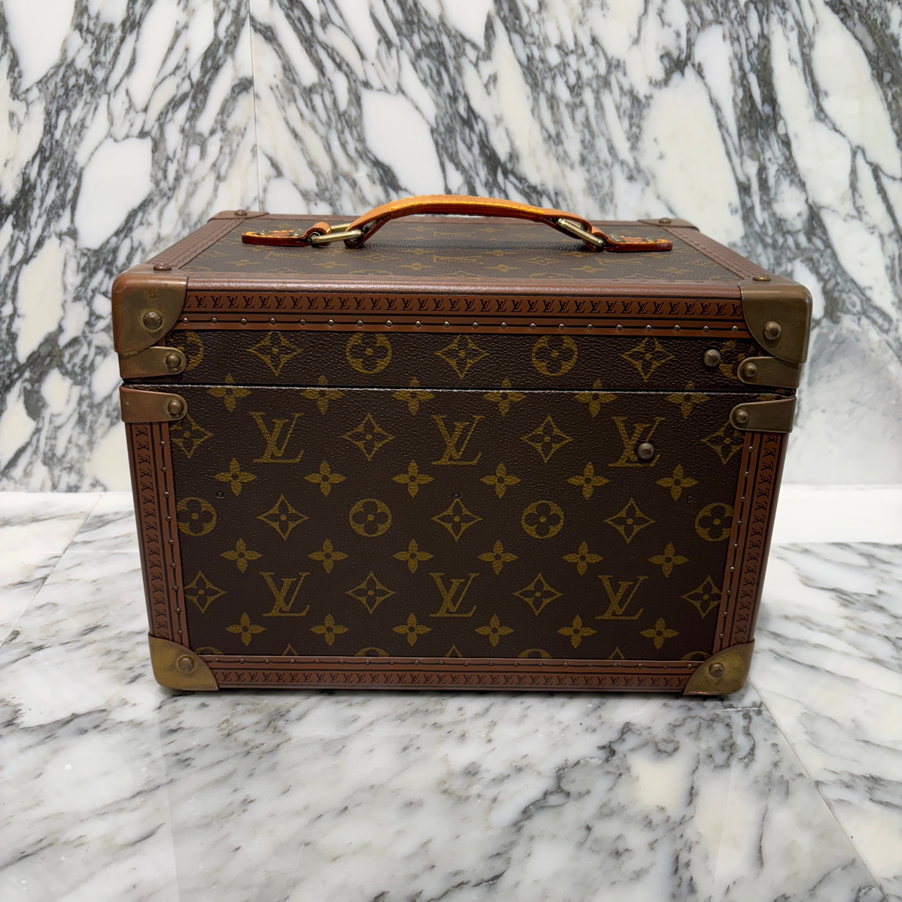 LOUIS VUITTON Monogram Boite Flacon Make Box M21828 ルイヴィトン モノグラム ボワット･フラコン メイクボックス