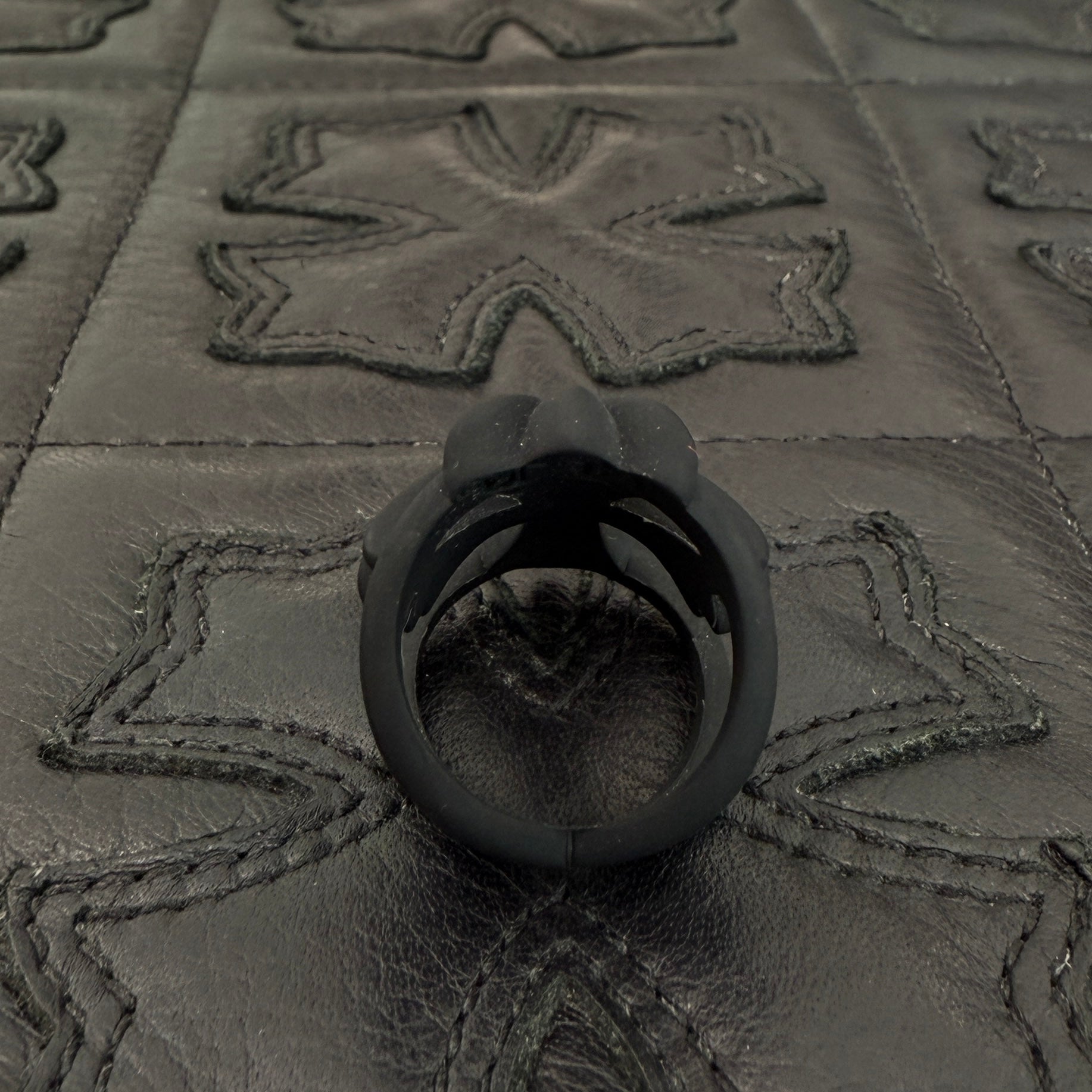 CHROME HEARTS 2022SS Infinity CH Cross Rubber Ring Size 13号 クロムハーツ インフィニティー CHクロス ラバーリング サイズ13号