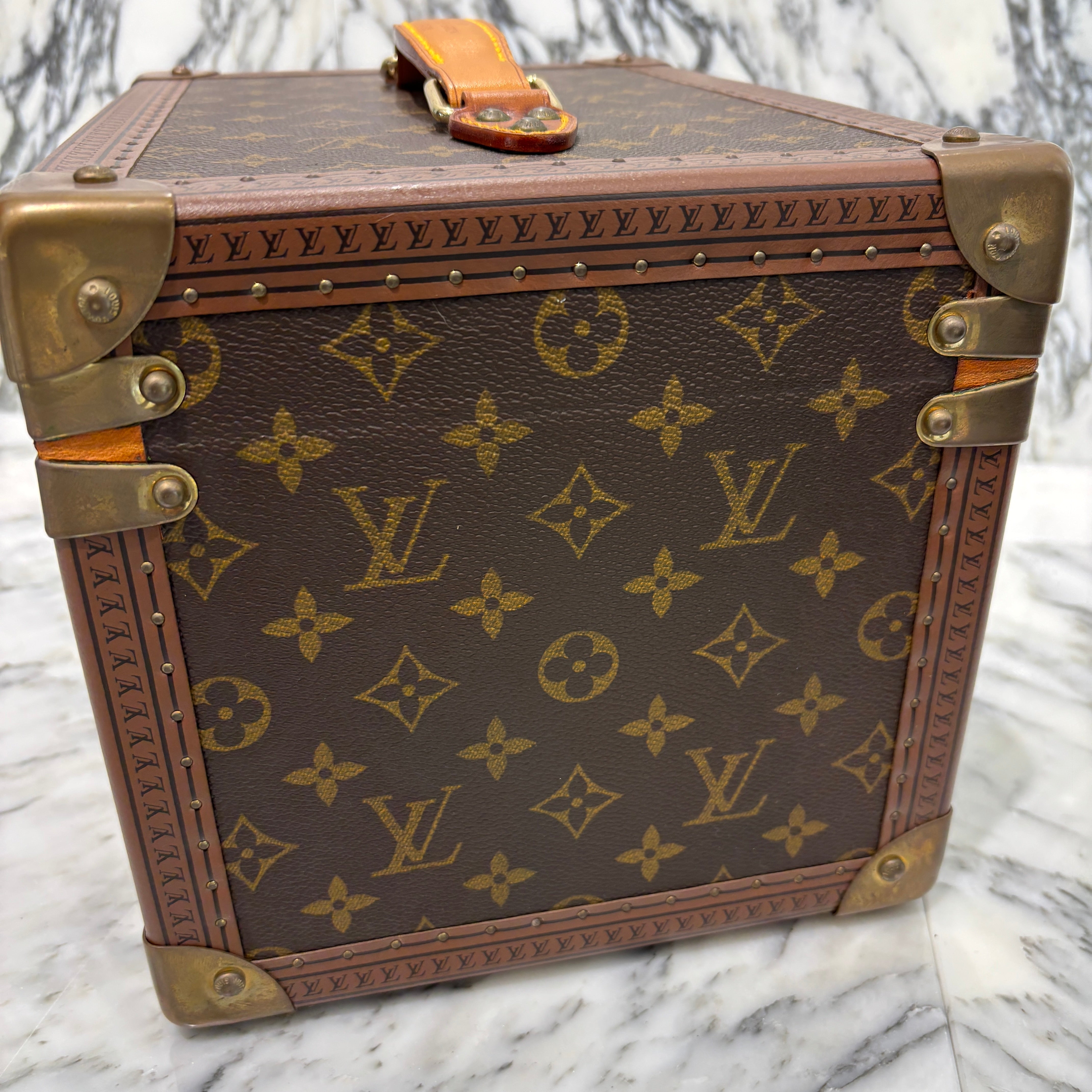 LOUIS VUITTON Monogram Boite Flacon Make Box M21828 ルイヴィトン モノグラム ボワット･フラコン メイクボックス