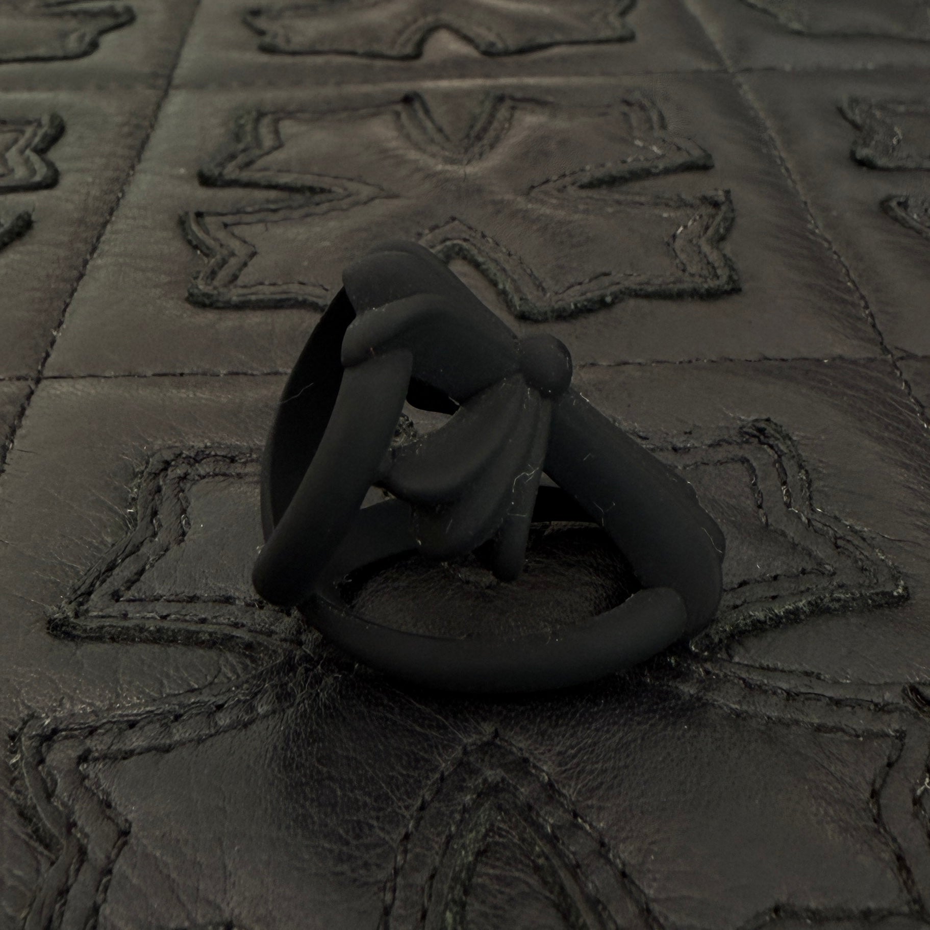 CHROME HEARTS 2022SS Infinity CH Cross Rubber Ring Size 13号 クロムハーツ インフィニティー CHクロス ラバーリング サイズ13号