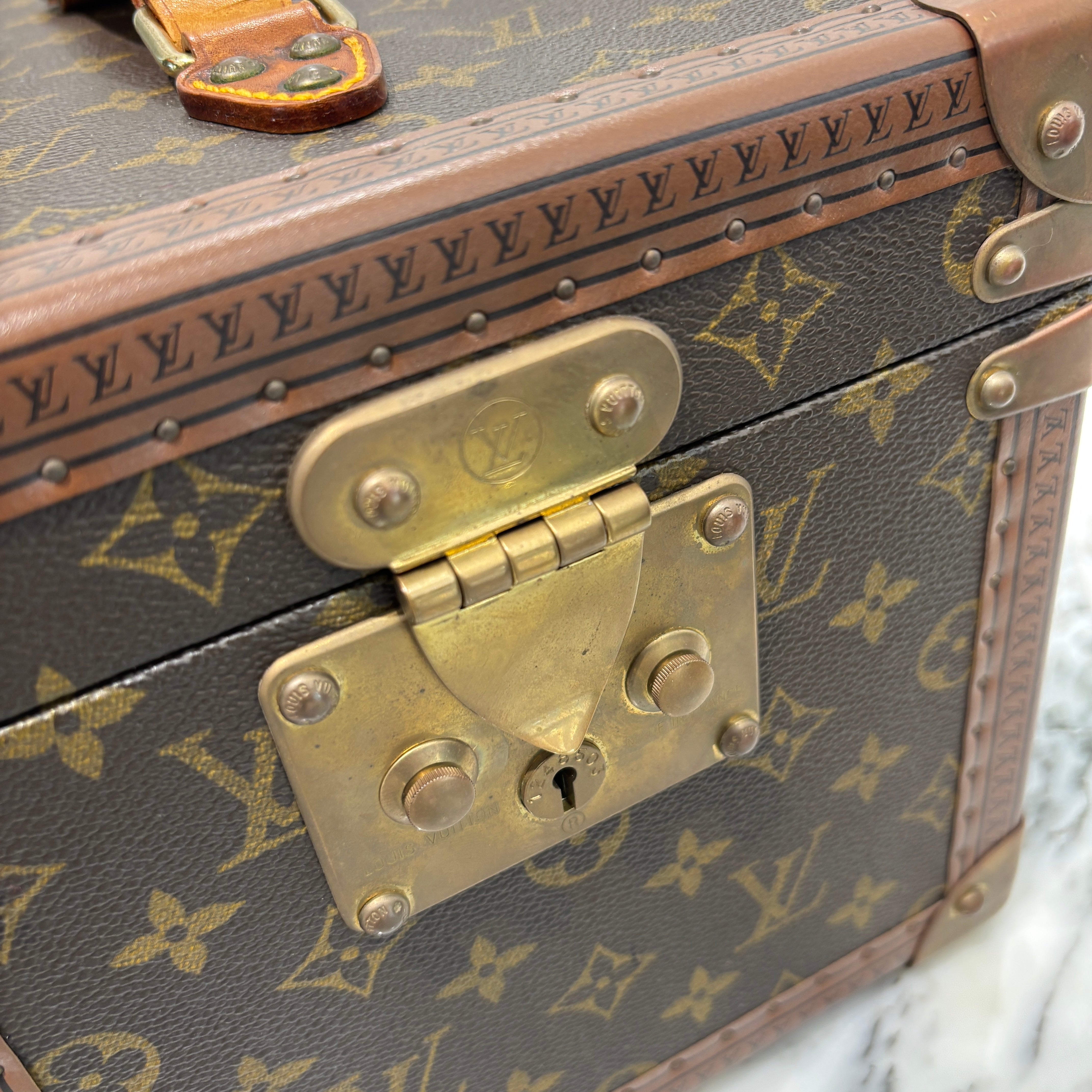 LOUIS VUITTON Monogram Boite Flacon Make Box M21828 ルイヴィトン モノグラム ボワット･フラコン メイクボックス