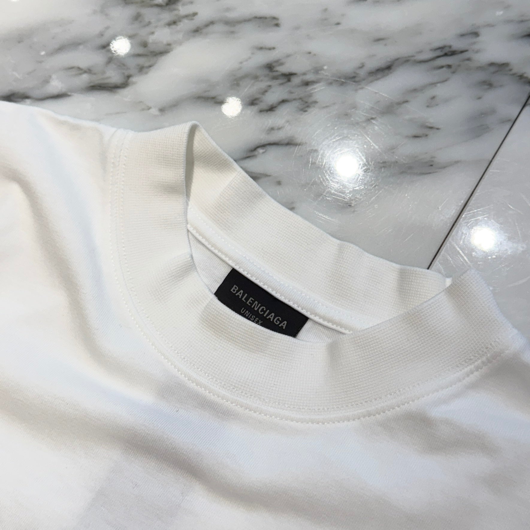 BALENCIAGA 2024SS HAWAII Medium Fit T-Shirt 764235 TPVC1 9040 Size M バレンシアガ ハワイ ミディアムフィット Tシャツ サイズM