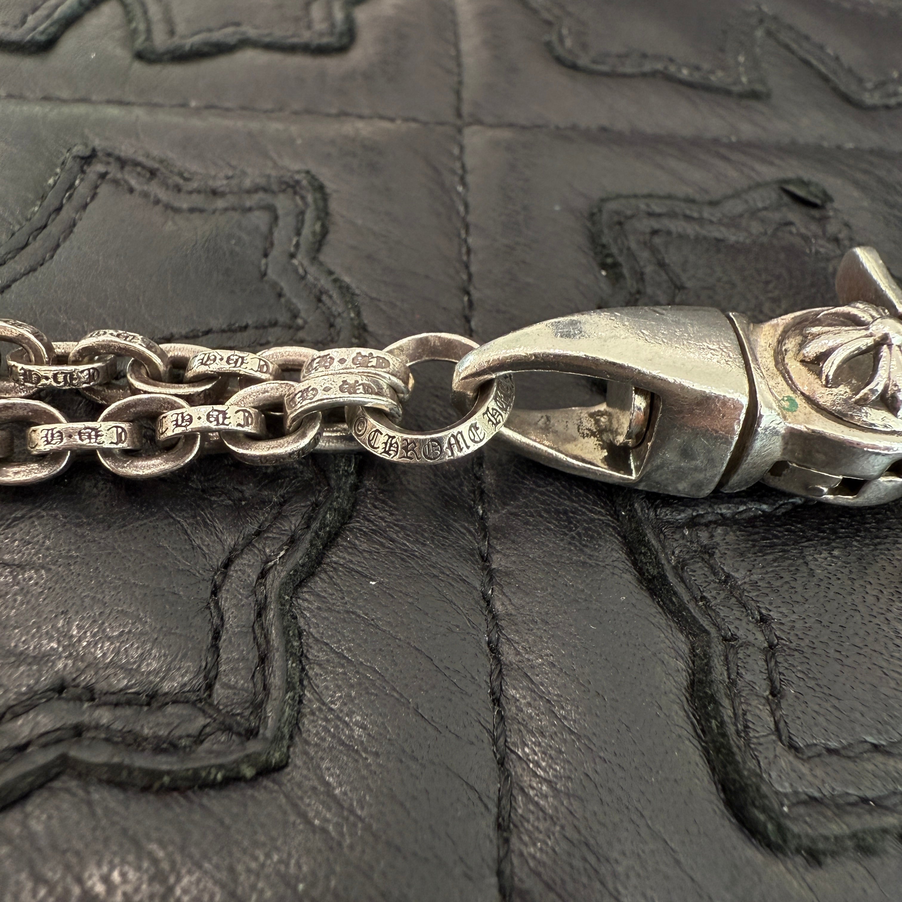 CHROME HEARTS Double Dice Key Chain クロムハーツ ダブルダイス キーチェーン