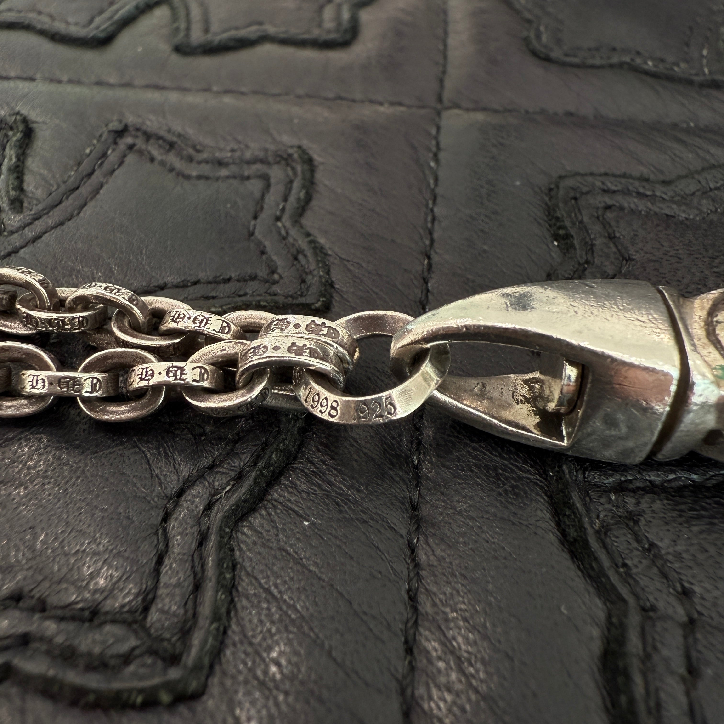 CHROME HEARTS Double Dice Key Chain クロムハーツ ダブルダイス キーチェーン