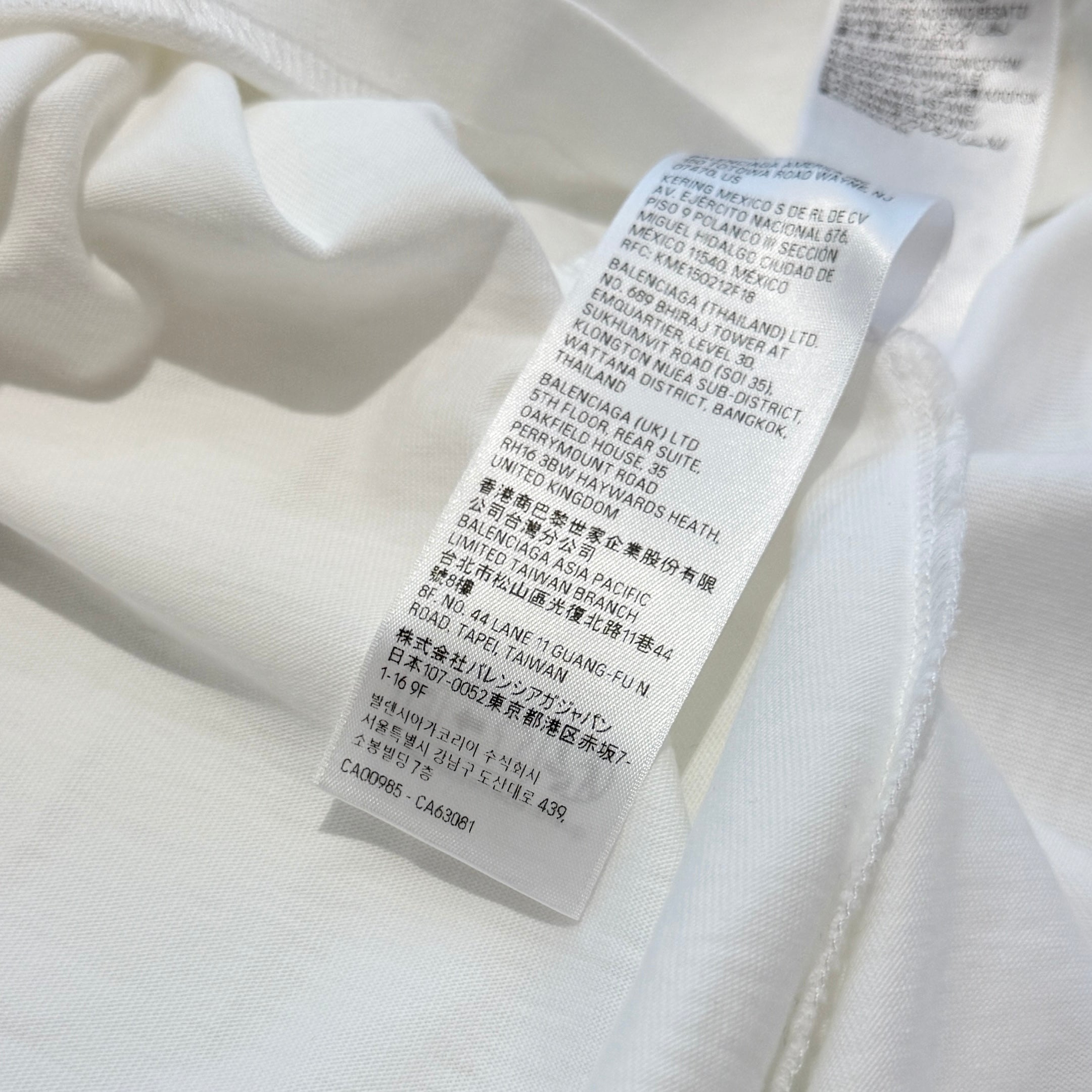 BALENCIAGA 2024SS HAWAII Medium Fit T-Shirt 764235 TPVC1 9040 Size M バレンシアガ ハワイ ミディアムフィット Tシャツ サイズM