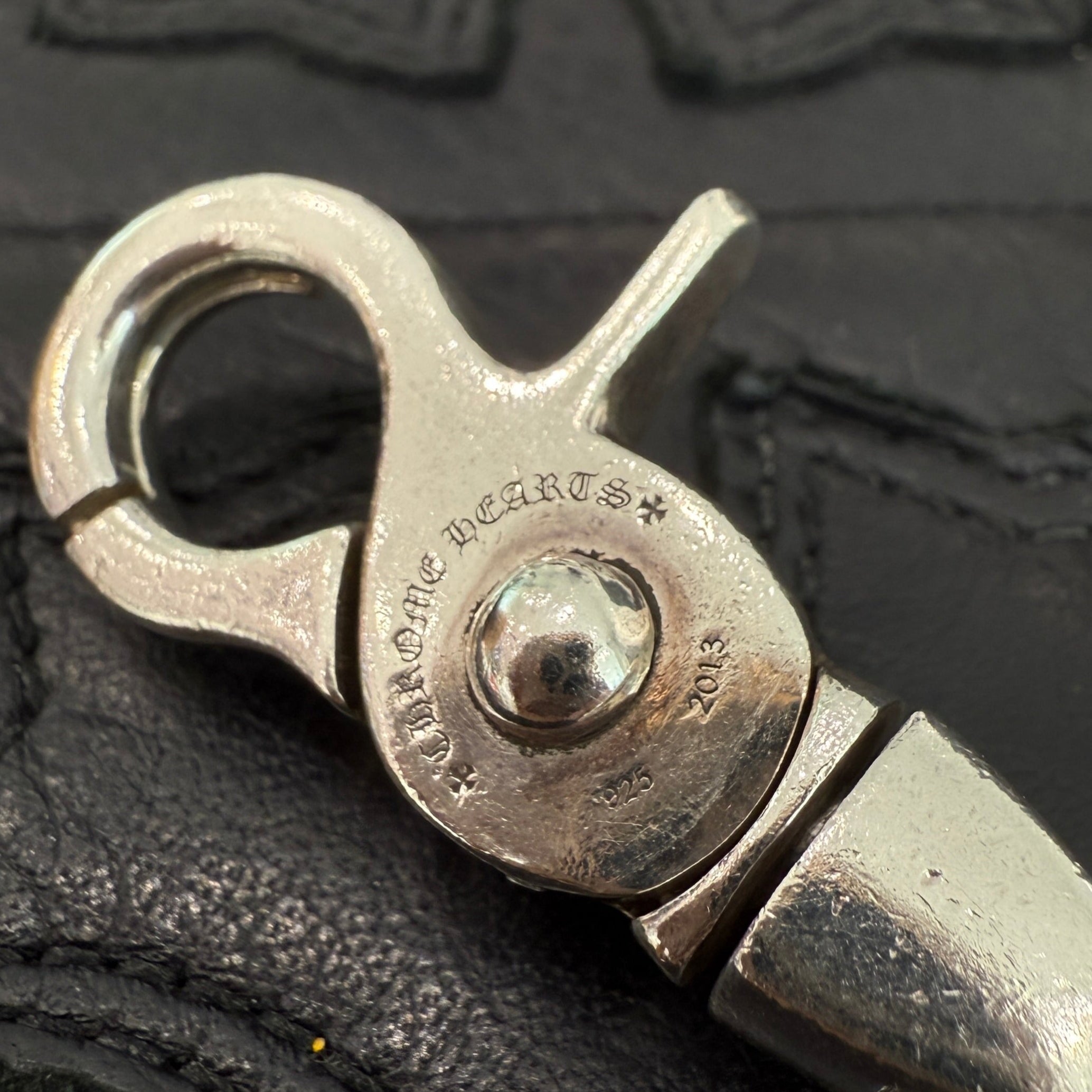 CHROME HEARTS Double Dice Key Chain クロムハーツ ダブルダイス キーチェーン