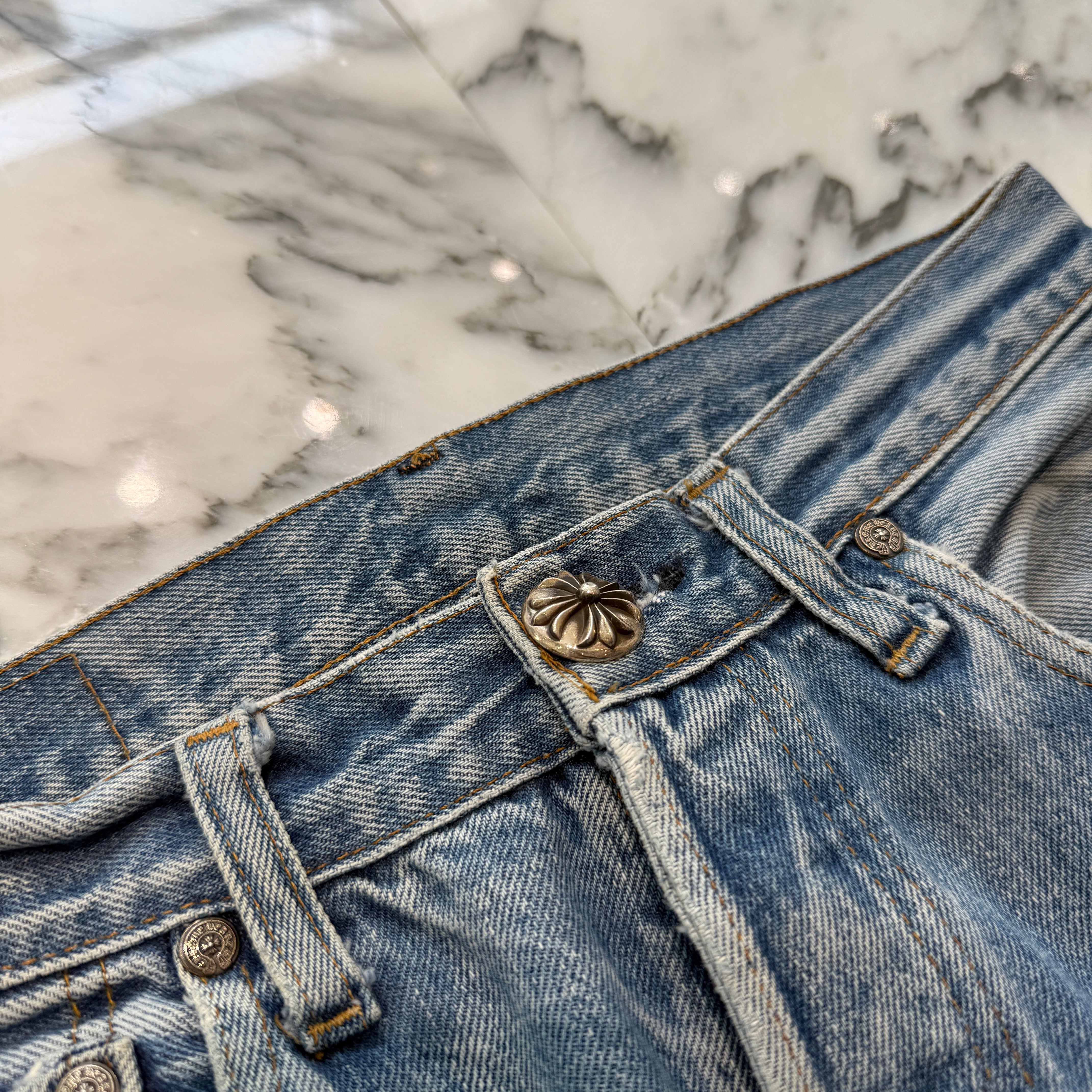 CHROME HEARTS × Levi's Body VNTG Straight Denim Pants Size 27 クロムハーツ × リーバイスボディ ヴィンテージ ストレート デニムパンツ サイズ27