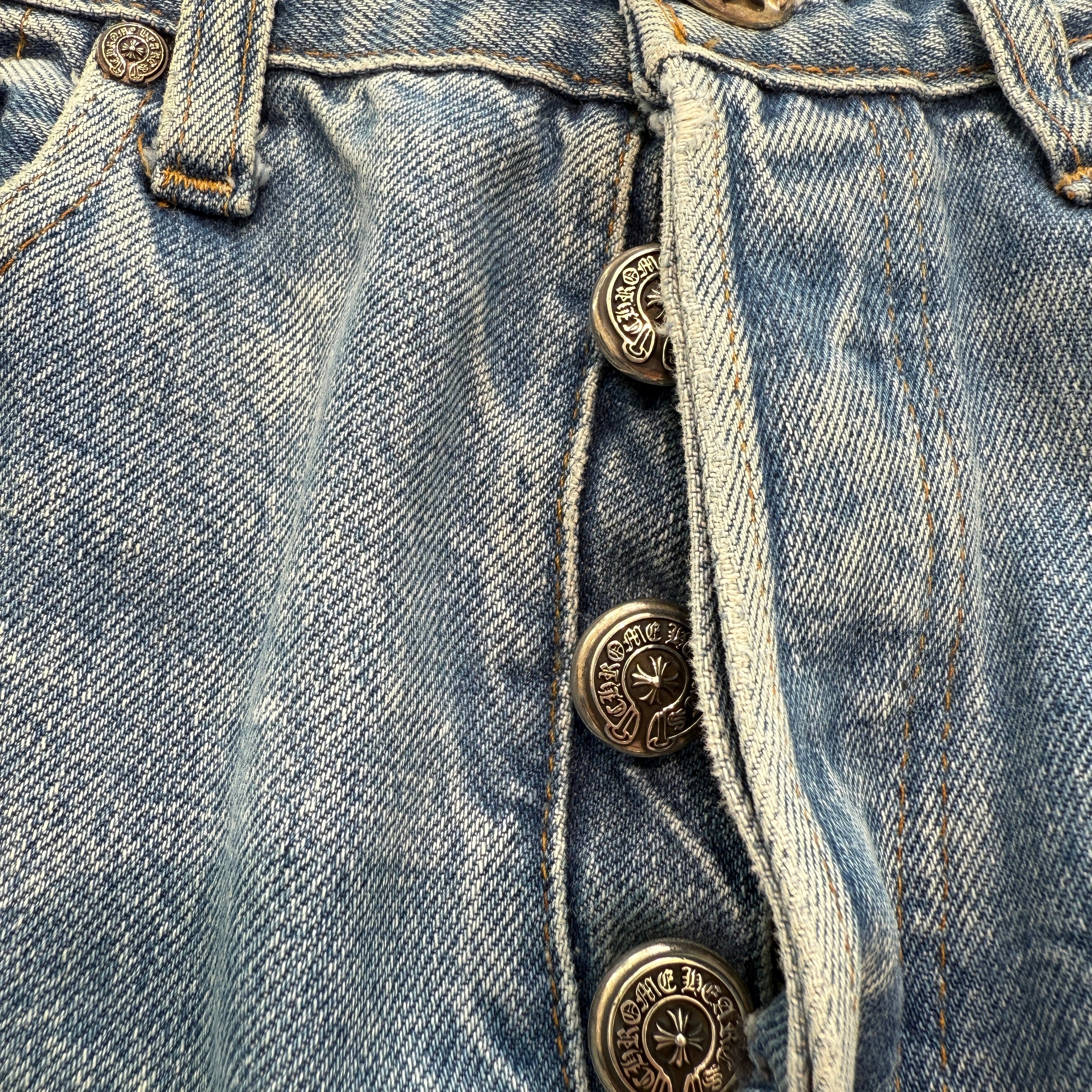 CHROME HEARTS × Levi's Body VNTG Straight Denim Pants Size 27 クロムハーツ × リーバイスボディ ヴィンテージ ストレート デニムパンツ サイズ27