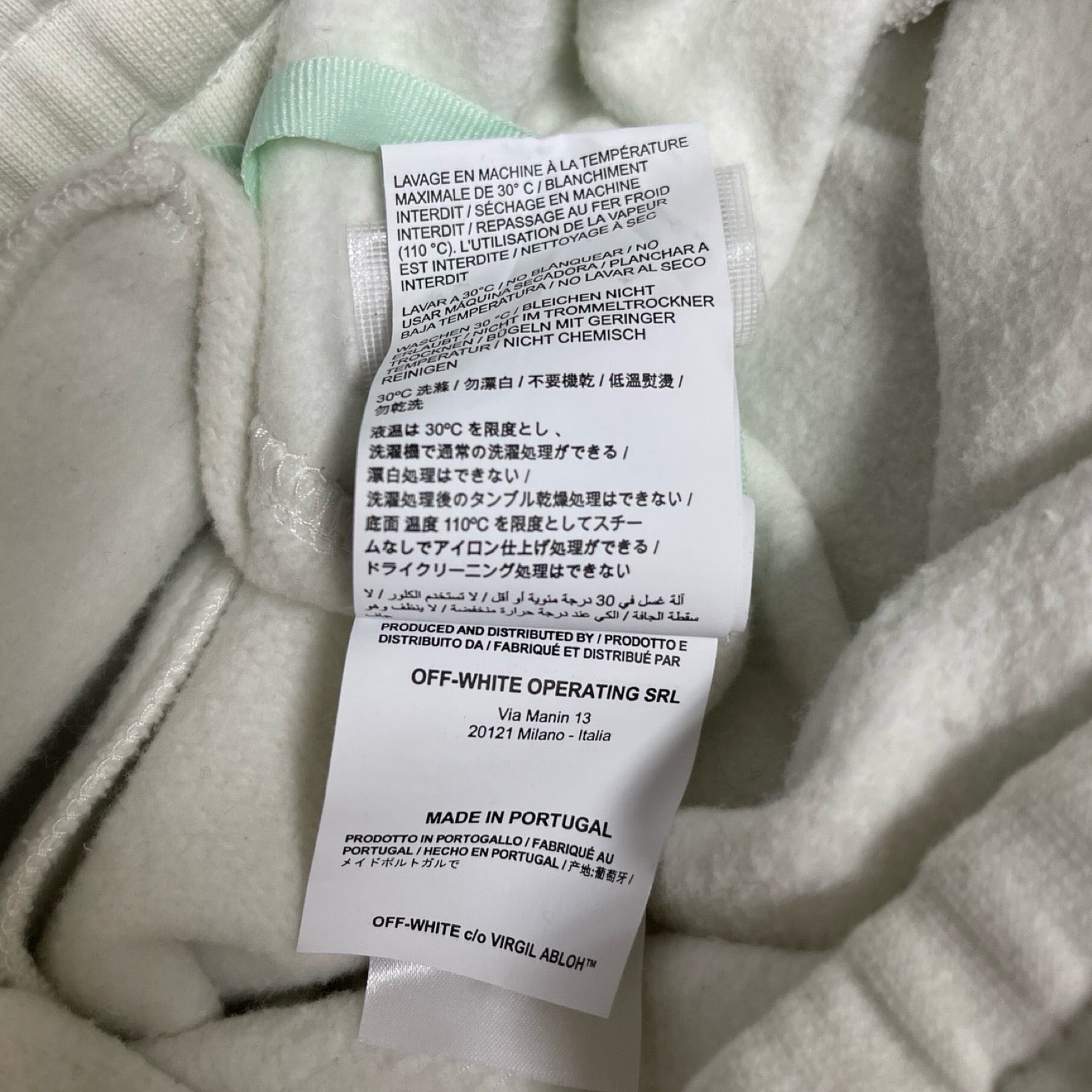 OFF WHITE 2018AW Gradient Jogger Pants OMCH008F18192032 Size M