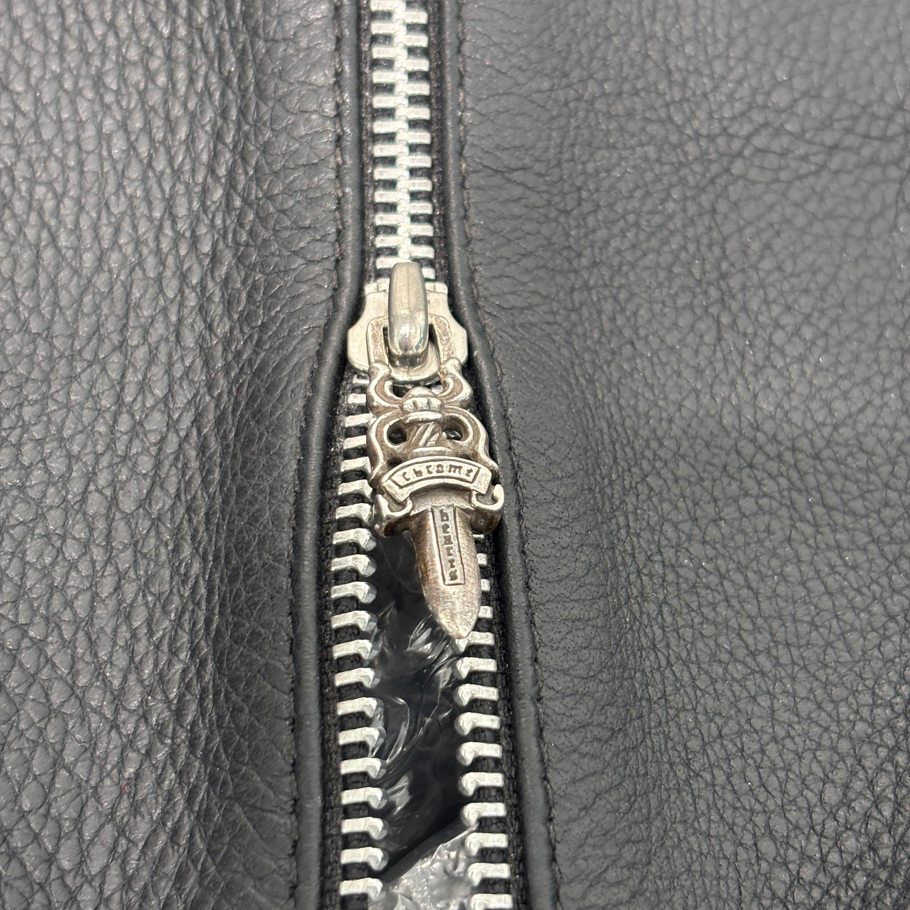 CHROME HEARTS BS Flare 4 Pocket Cross Leather Patch Tote Bag クロムハ―ツ BSフレア 4ポケット クロスレザーパッチ トートバッグ