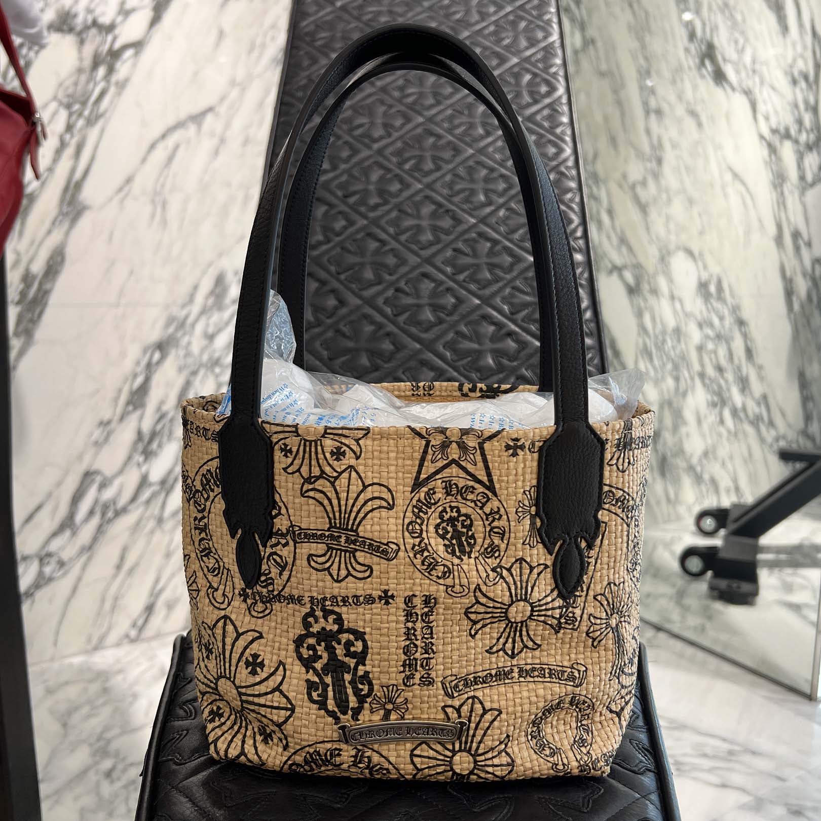 CHROME HEARTS 2025SS Multi Logo Small Beaches Bag クロムハーツ マルチロゴ スモール ビーチバッグ