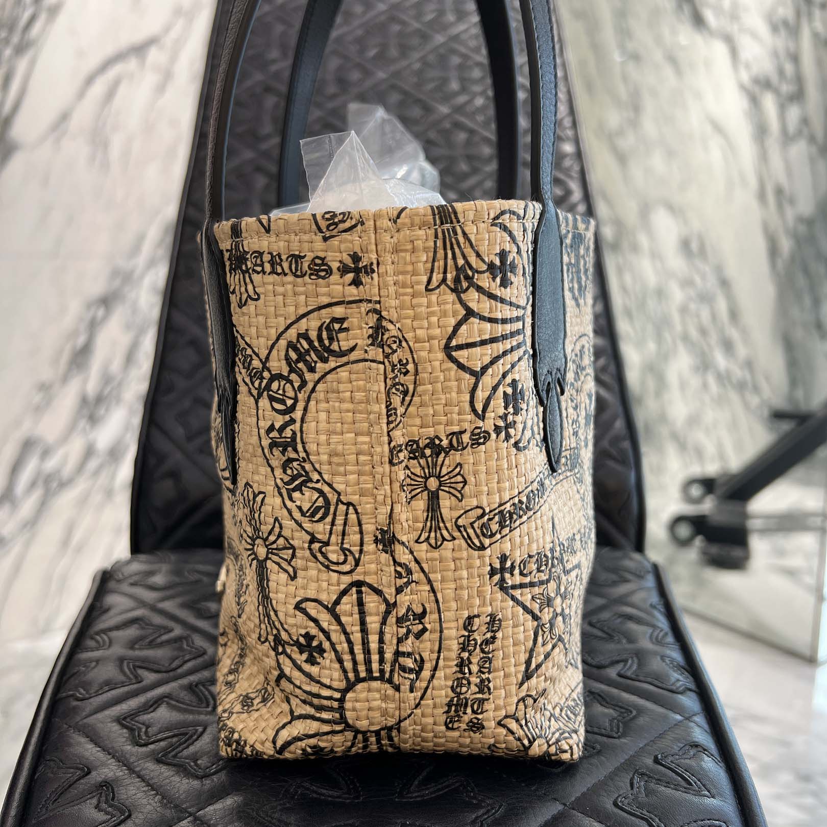 CHROME HEARTS 2025SS Multi Logo Small Beaches Bag クロムハーツ マルチロゴ スモール ビーチバッグ