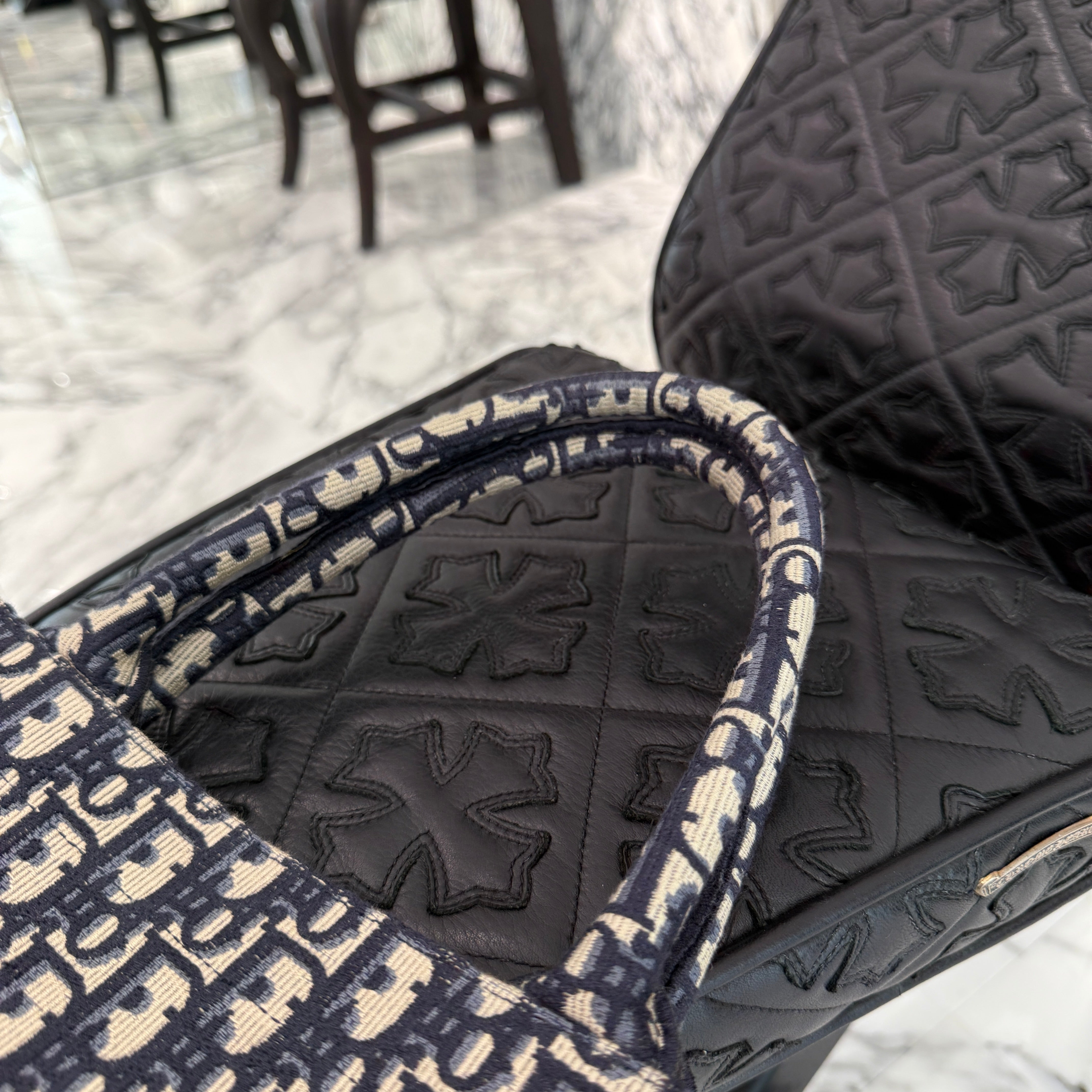 DIOR Oblique Book Tote Bag Medium ディオール オブリーク柄 ブックトートバッグ ミディアム