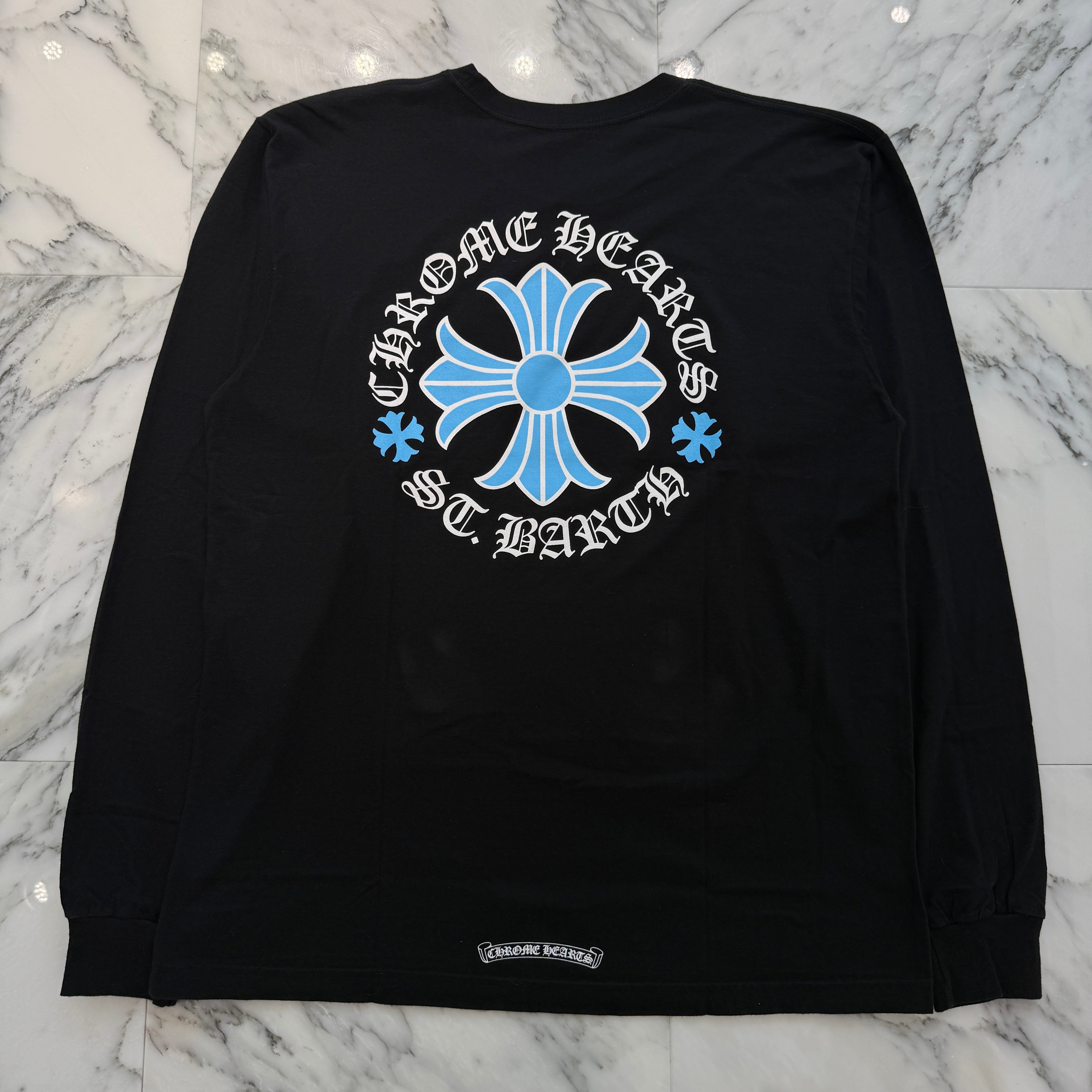 CHROME HEARTS St.Barth Limited CH Plus Long Sleeve Tee Size XL クロムハーツ セントバース限定 CH プラス ロングスリーブTシャツ サイズXL