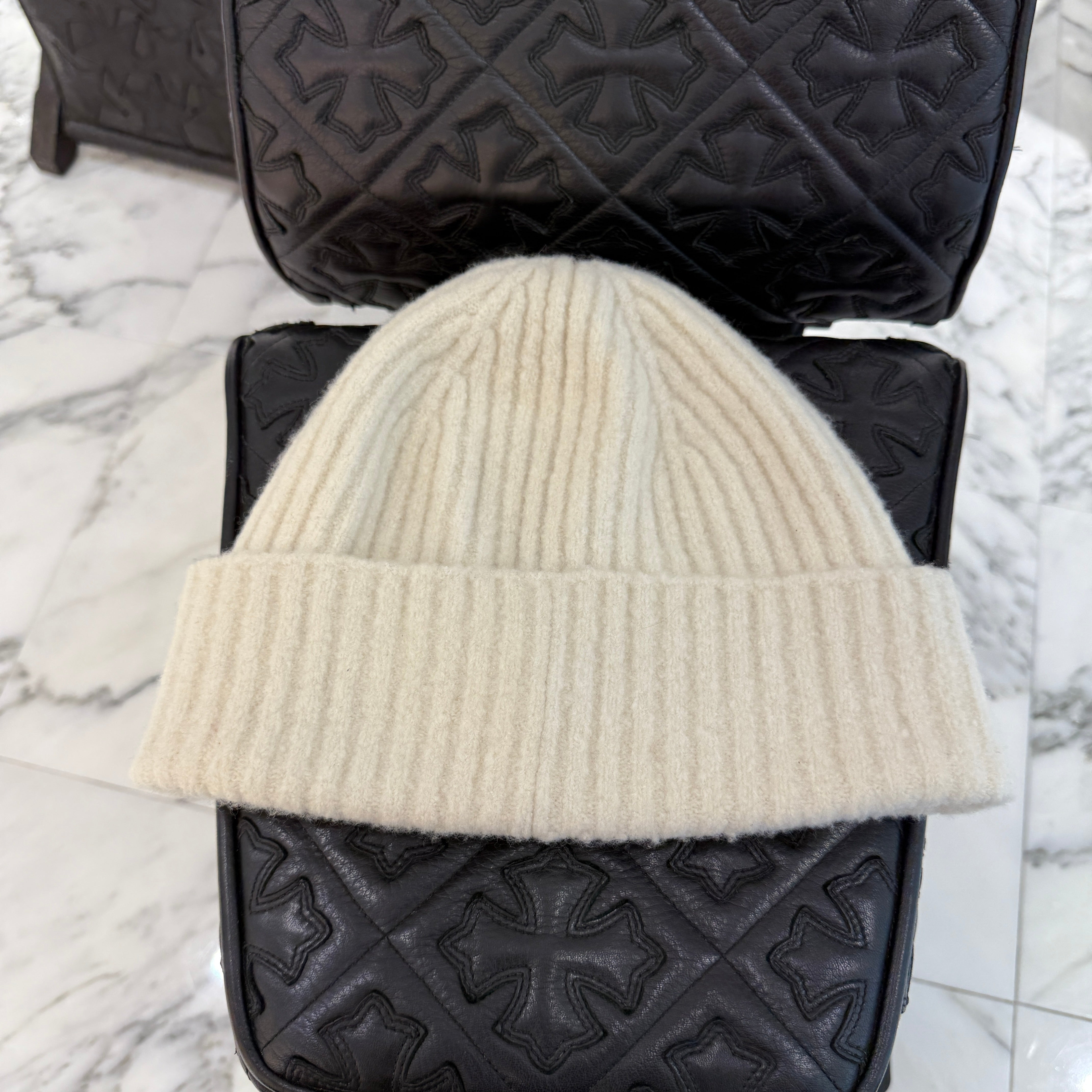 CHANEL 2024AW Coco Mark Cashmere Knit Beanie シャネル ココマーク