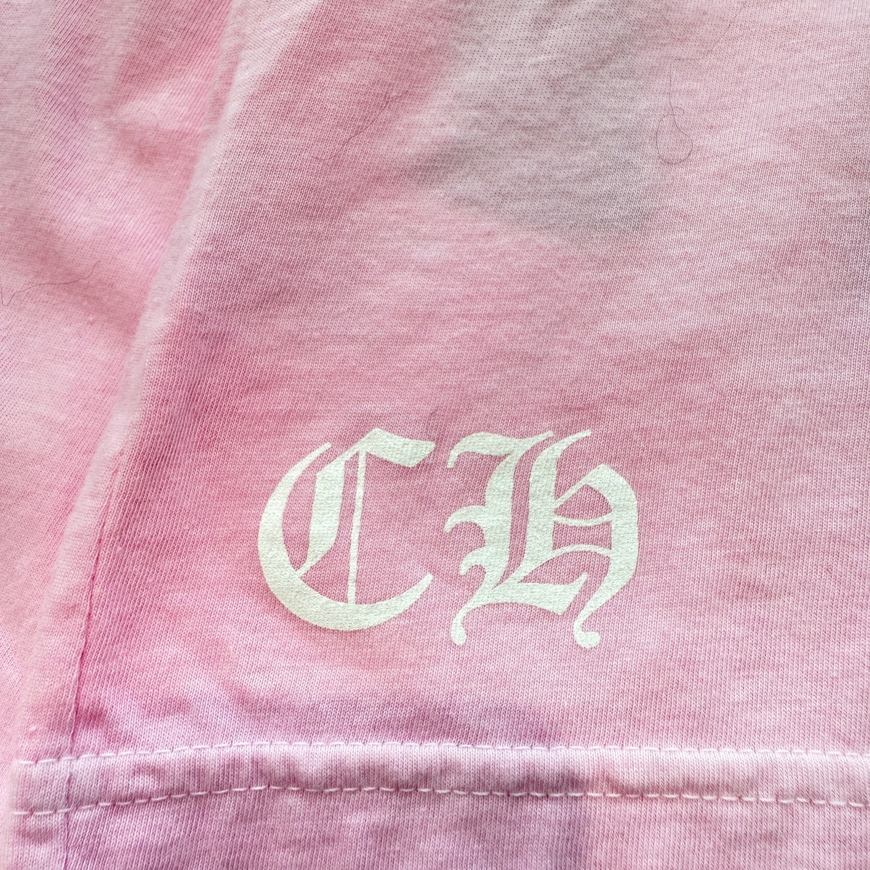 CHROME HEARTS Hong Kong Limited Floral Cross Horseshoe Long Sleeve Tee Size XL クロムハーツ 香港限定 フローラルクロス ホースシュー ロングスリーブTシャツ サイズXL