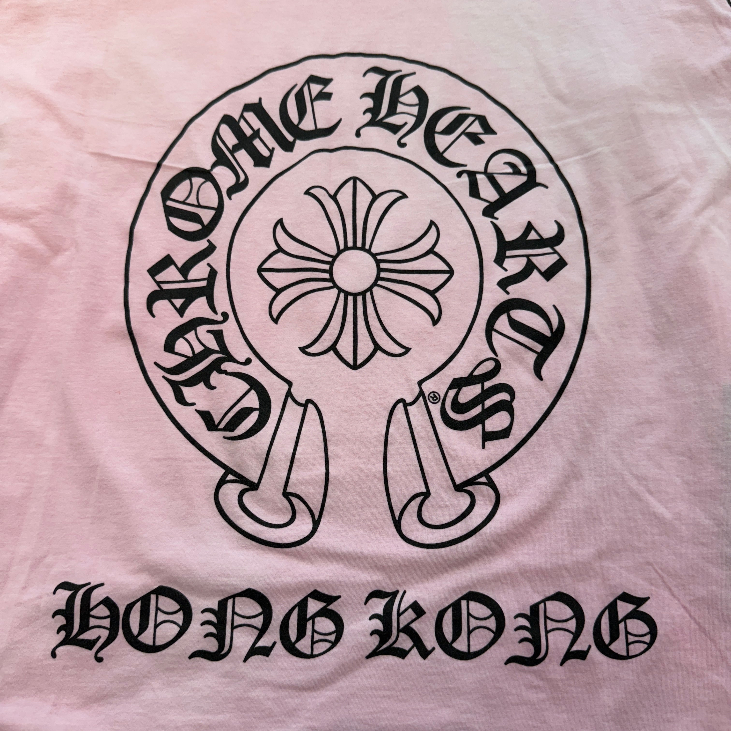 CHROME HEARTS Hong Kong Limited Floral Cross Horseshoe Long Sleeve